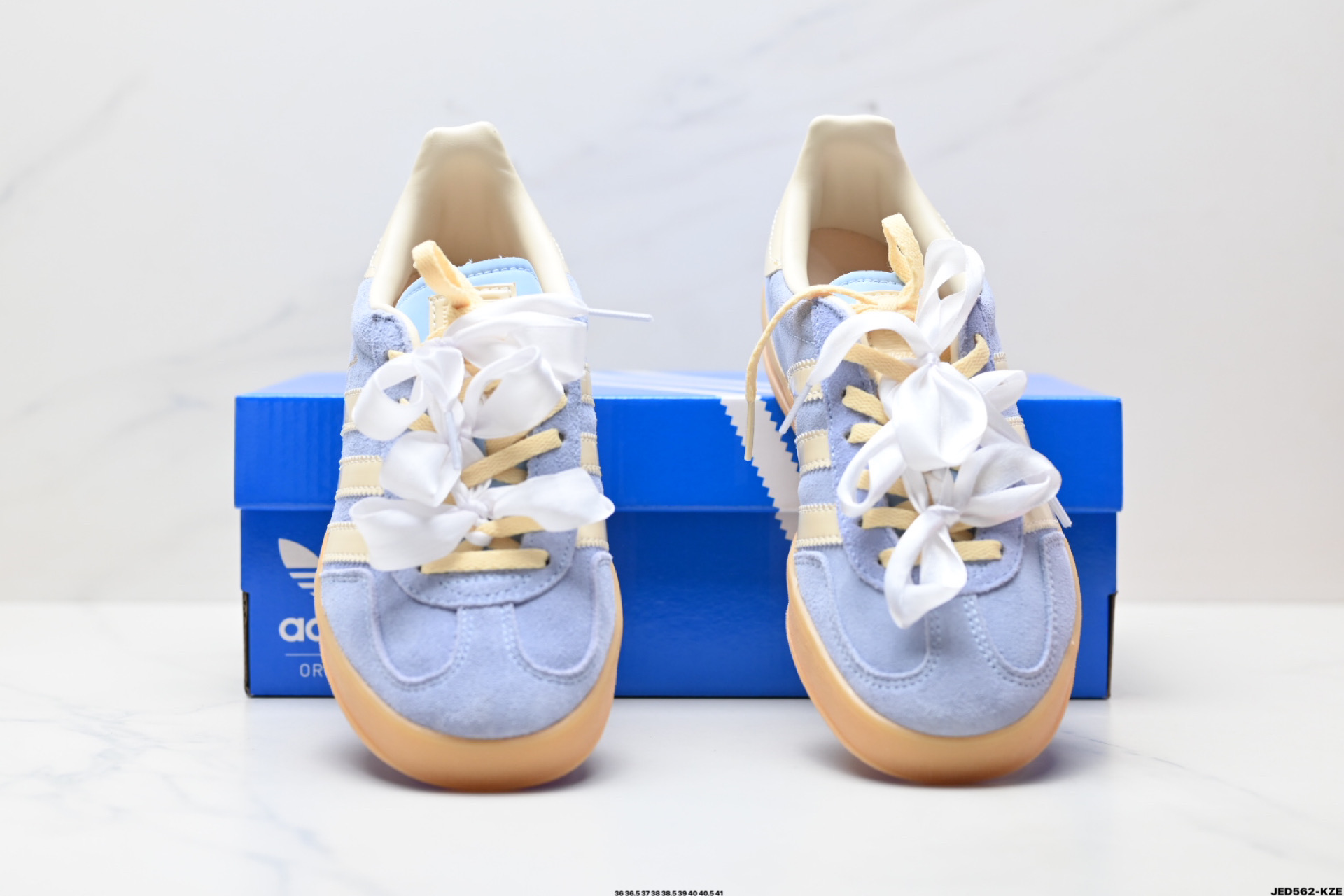 160 adidas Originals Gazelle Indoor 三叶草休闲防滑耐磨低帮板鞋 JR8029