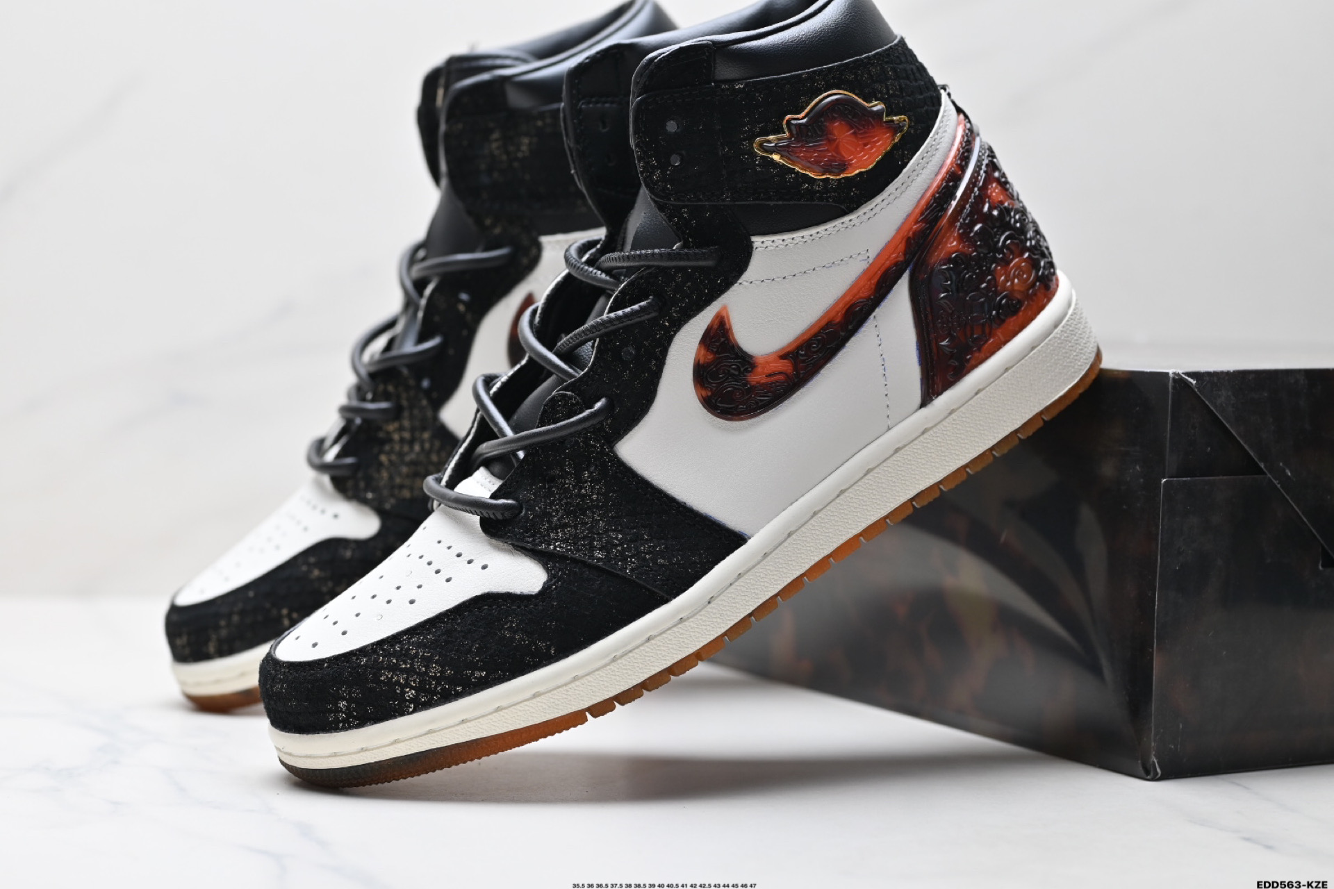 360 纯原Nike Air Jordan 1 Retro High AJ1代迈克尔·乔丹高帮耐克经典复古百搭休闲文化运动篮球鞋 IB3165-091
