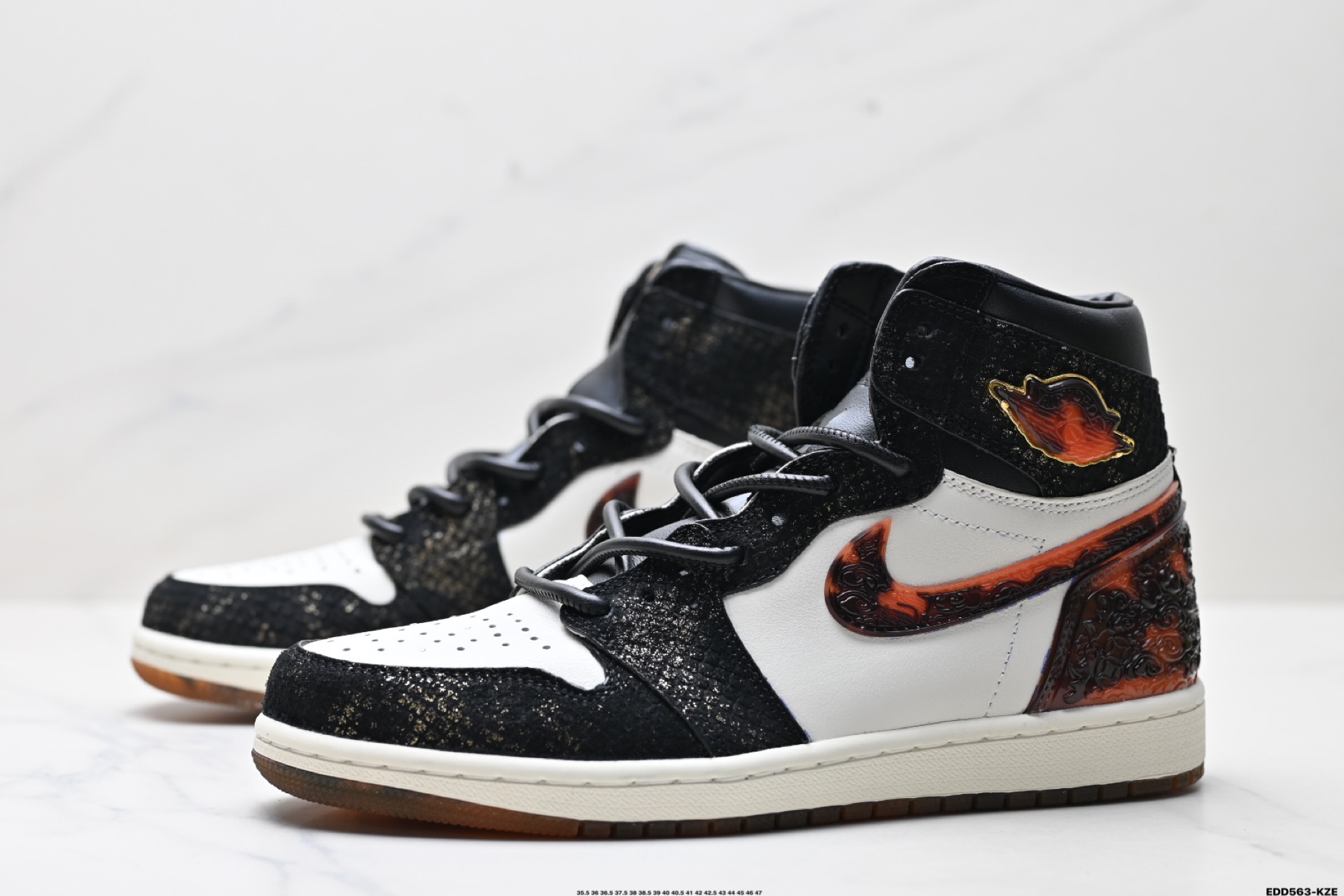 360 纯原Nike Air Jordan 1 Retro High AJ1代迈克尔·乔丹高帮耐克经典复古百搭休闲文化运动篮球鞋 IB3165-091