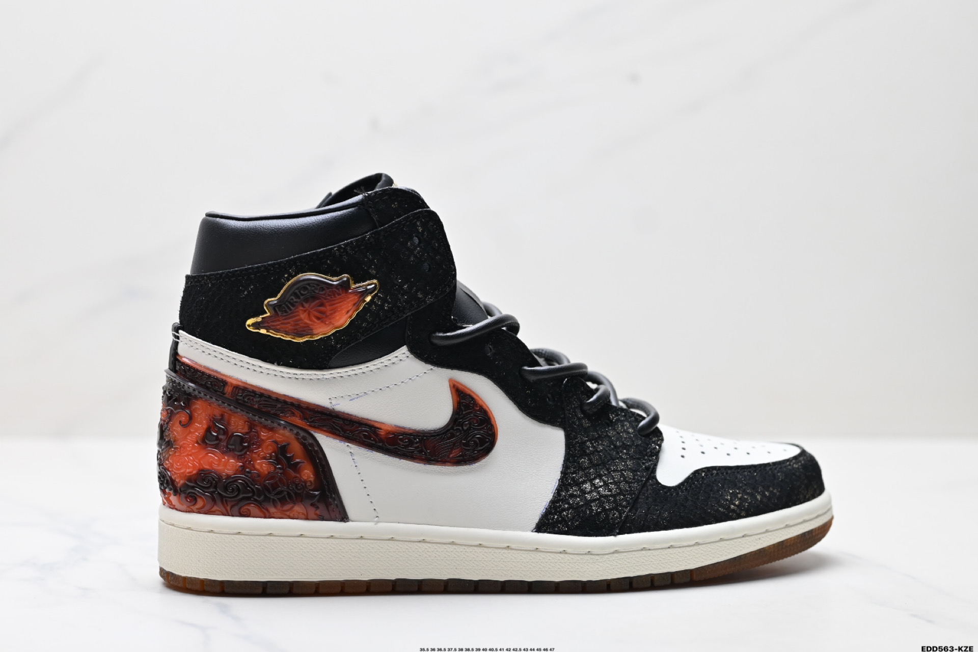 360 纯原Nike Air Jordan 1 Retro High AJ1代迈克尔·乔丹高帮耐克经典复古百搭休闲文化运动篮球鞋 IB3165-091