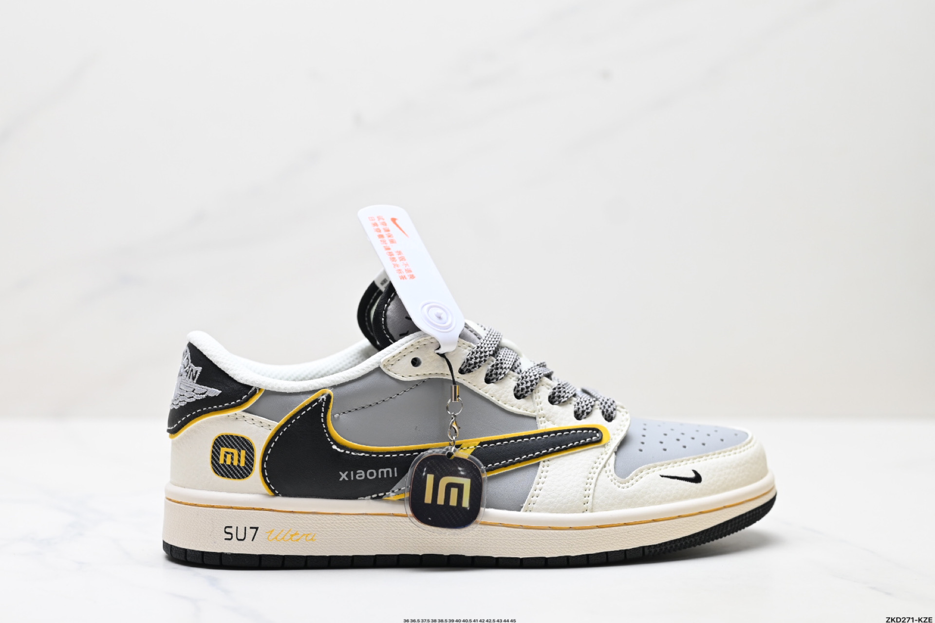 280 AJ1倒勾Travis Scott x Air Jordan 1 ” Reverse Mocha “ AJ1乔1 TS 闪电 联名倒钩 低帮文化篮球鞋 XX3168-162