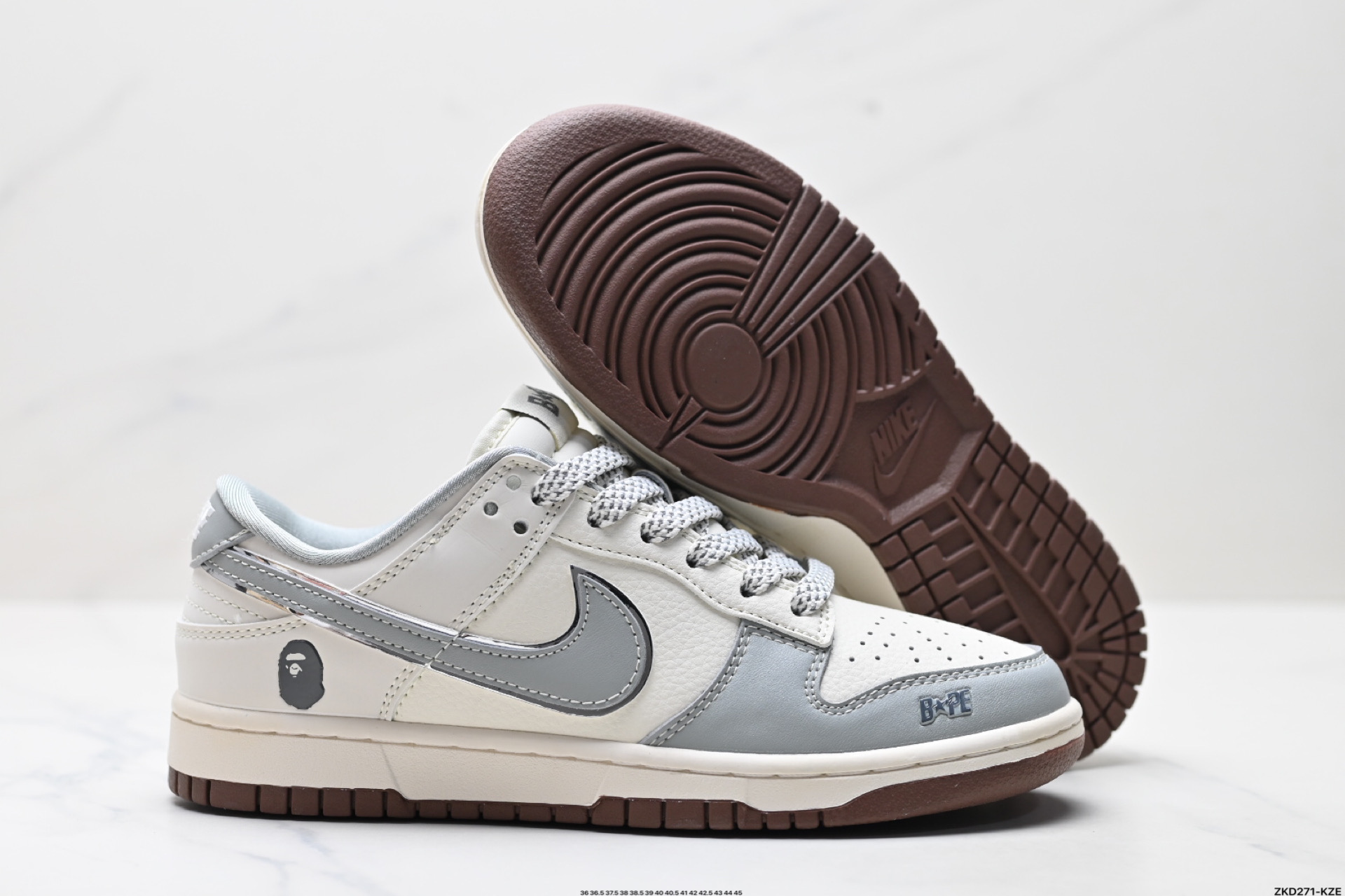 280 NK Dunk Low Retro “DIY高端定制” 低帮休闲运动板鞋 JJ2508-558