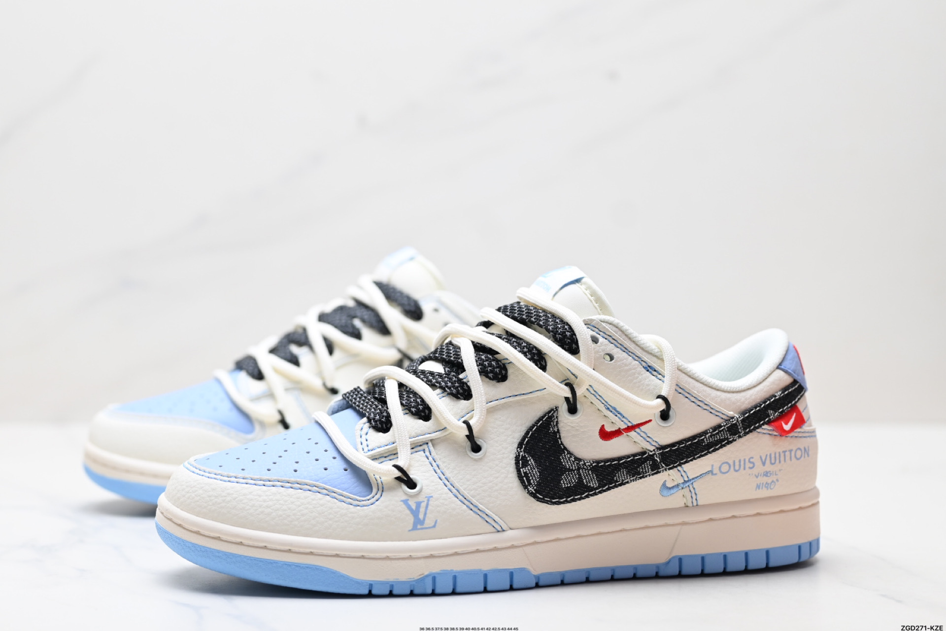 300 NK Dunk Low Retro “DIY高端定制” 低帮休闲运动板鞋 FC1688-219