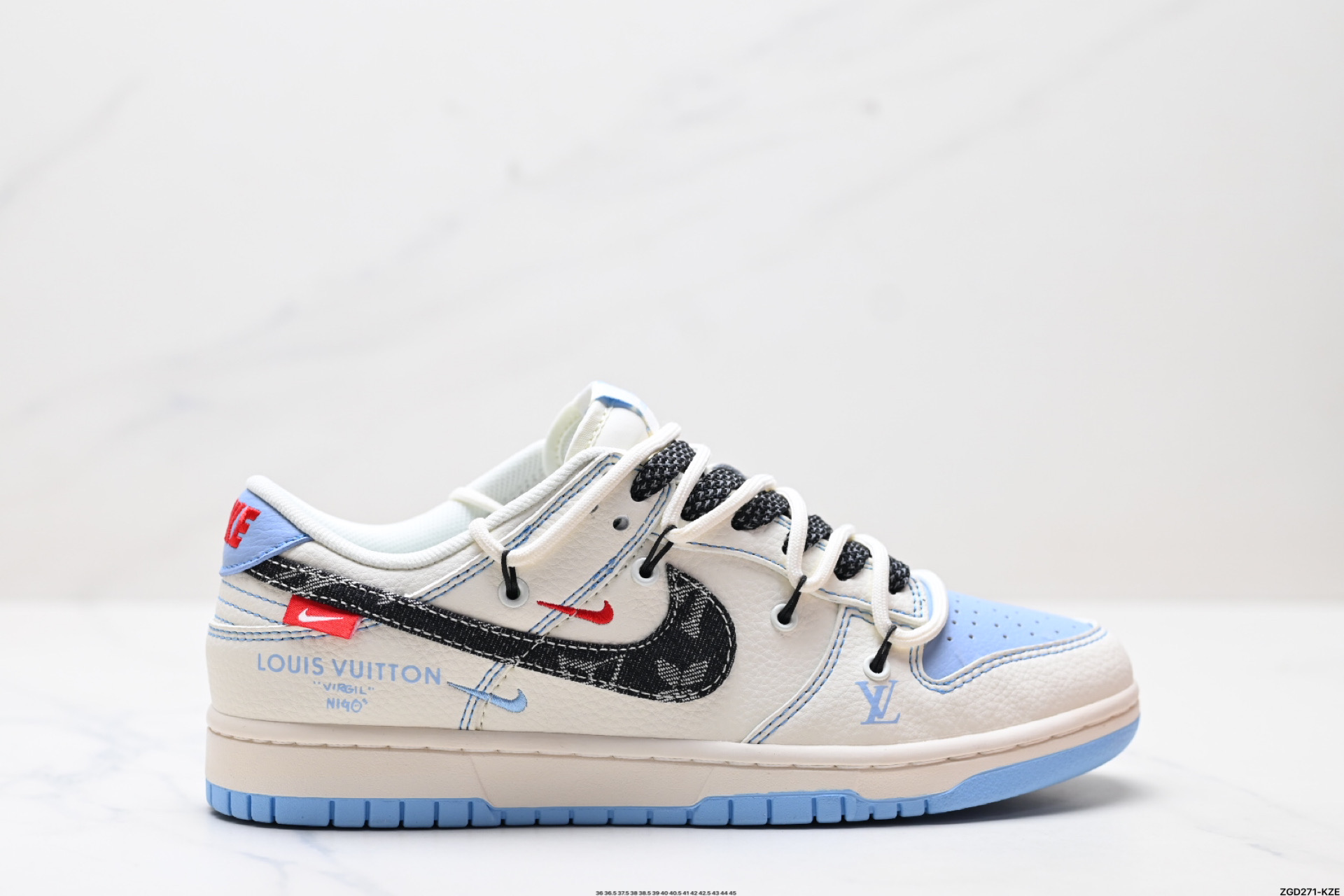 300 NK Dunk Low Retro “DIY高端定制” 低帮休闲运动板鞋 FC1688-219