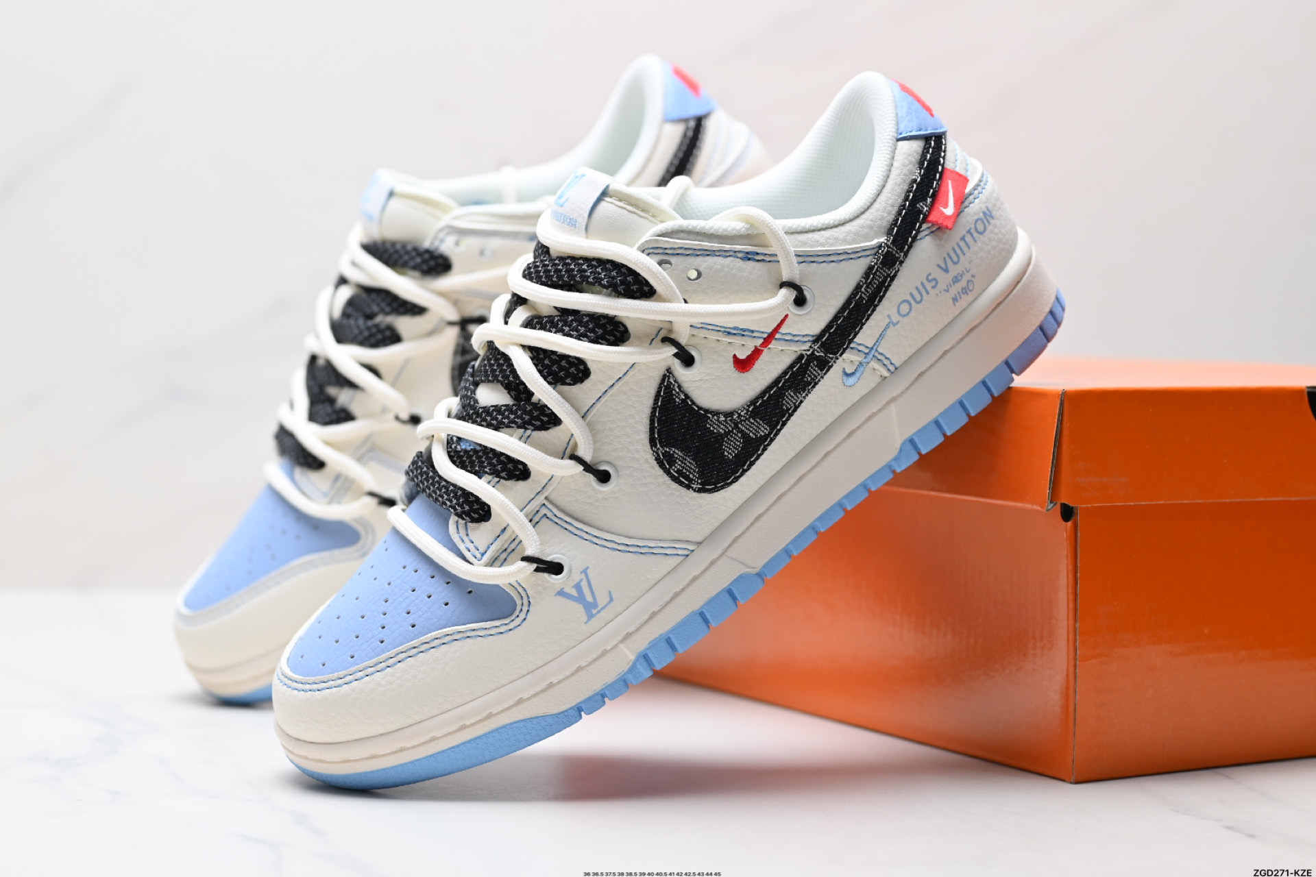 300 NK Dunk Low Retro “DIY高端定制” 低帮休闲运动板鞋 FC1688-219