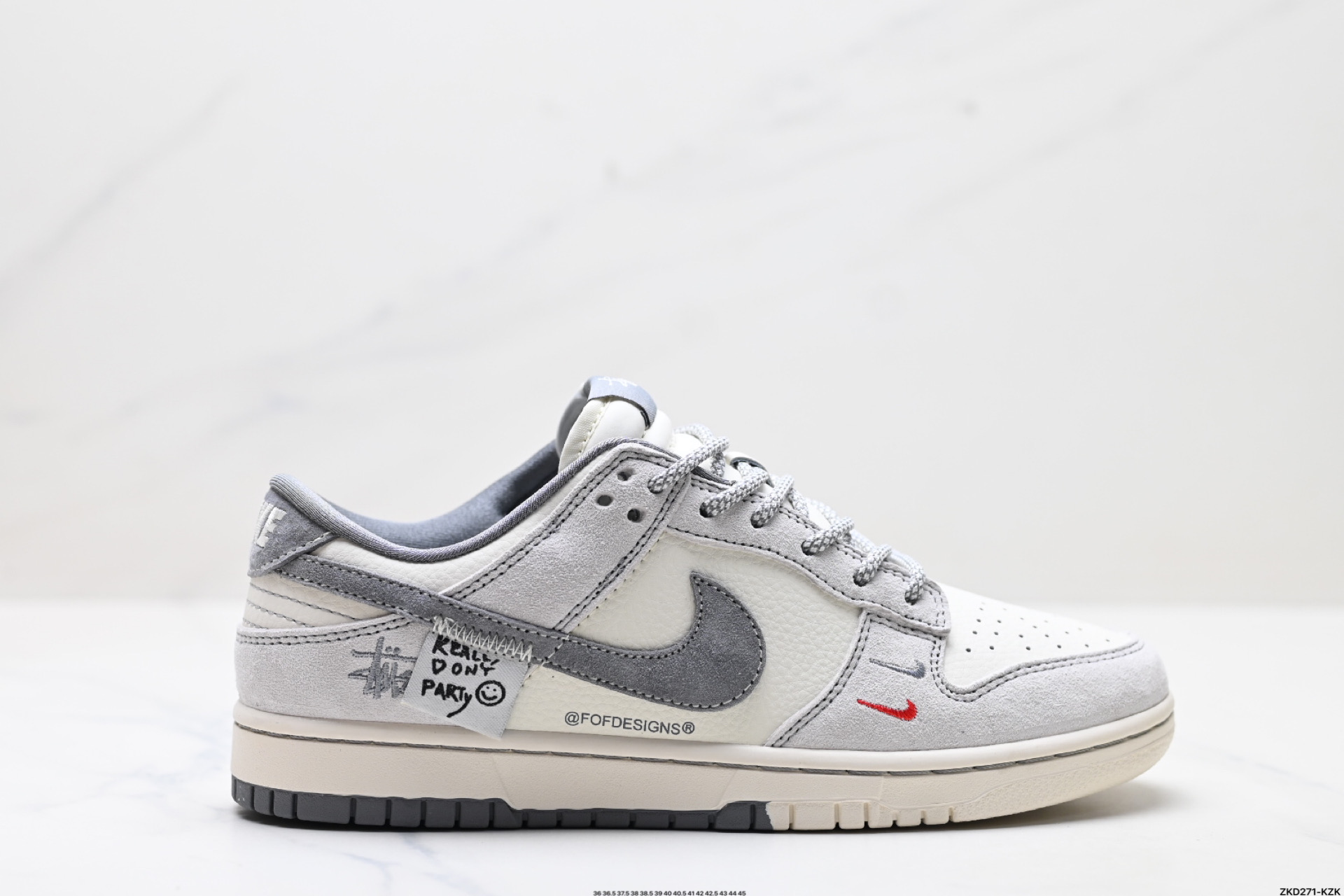 NK Dunk Low Retro “DIY高端定制” 低帮休闲运动板鞋 YX5066-296