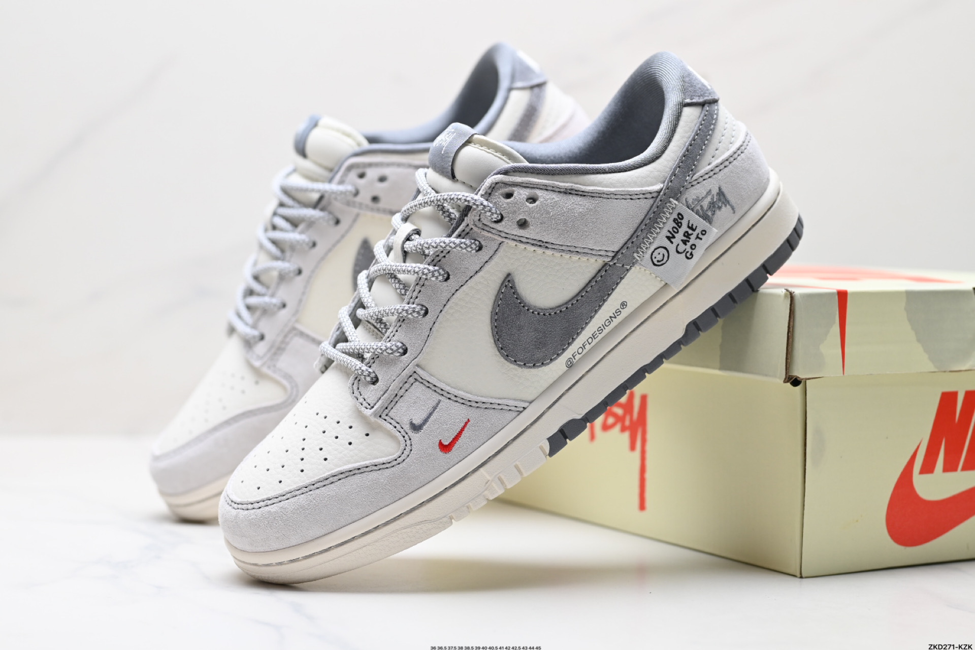 NK Dunk Low Retro “DIY高端定制” 低帮休闲运动板鞋 YX5066-296
