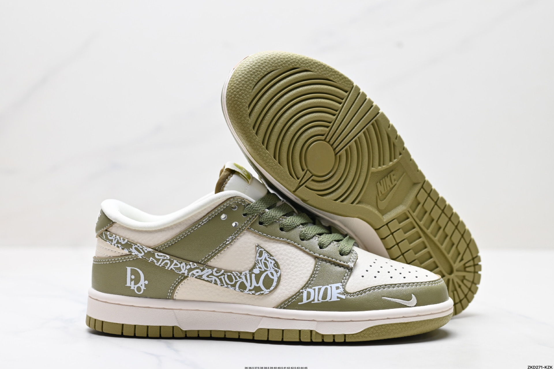NK Dunk Low Retro “DIY高端定制” 低帮休闲运动板鞋 KK1333-044
