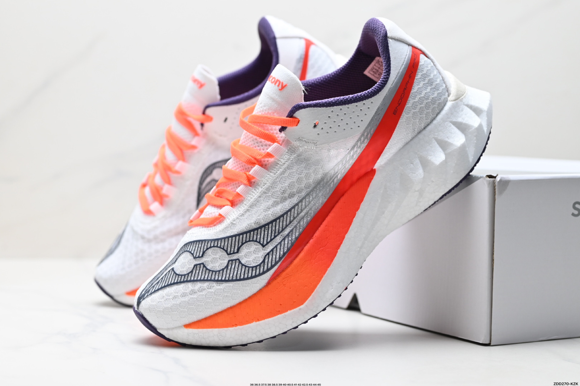 SAUCONY索康尼 ENDORPHIN PRO4系列 男女低帮缓震跑步鞋 S10939-129
