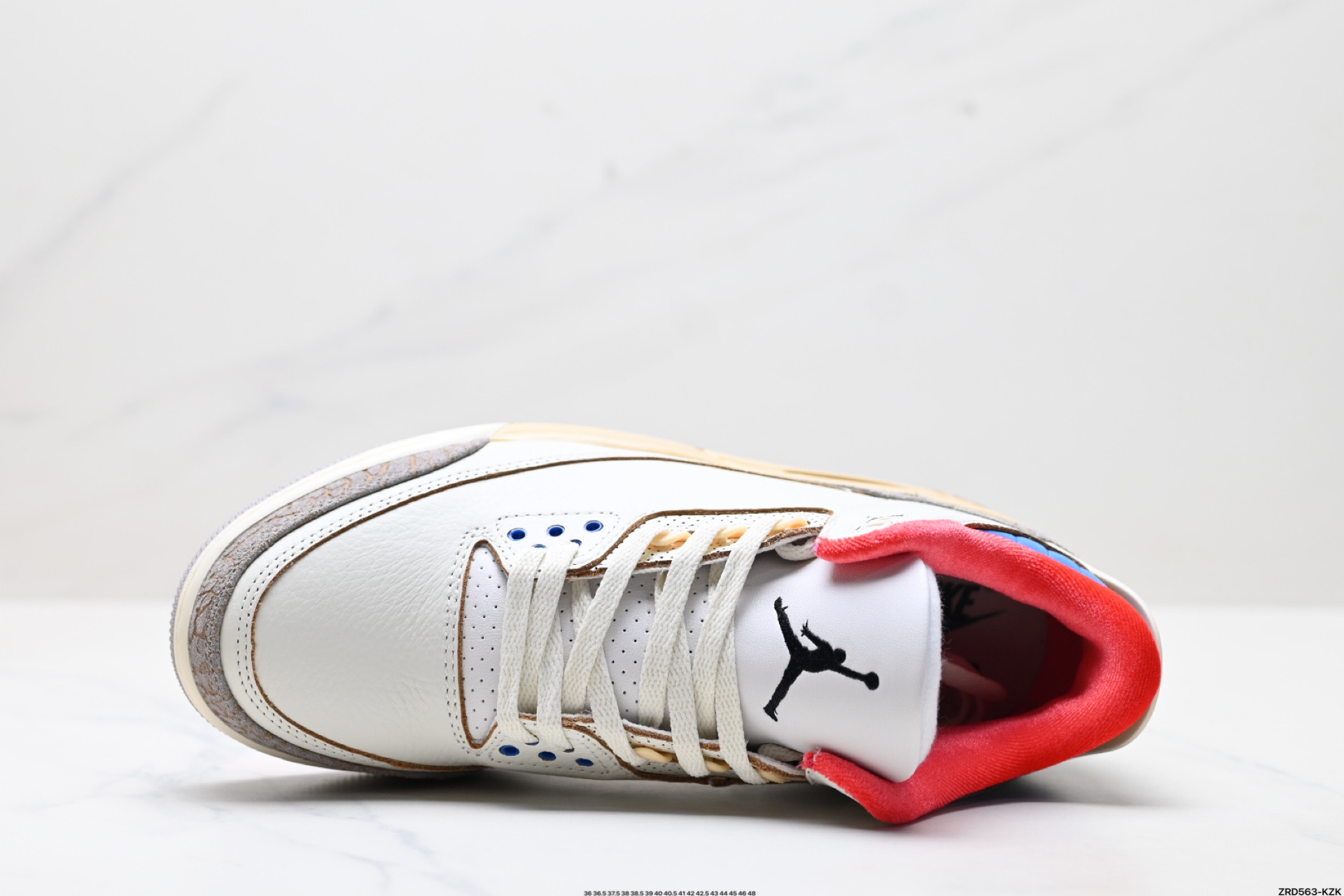 Air Jordan 3 Retro 迈克尔·乔丹AJ3代中帮复古休闲运动文化篮球鞋 IB1482-100