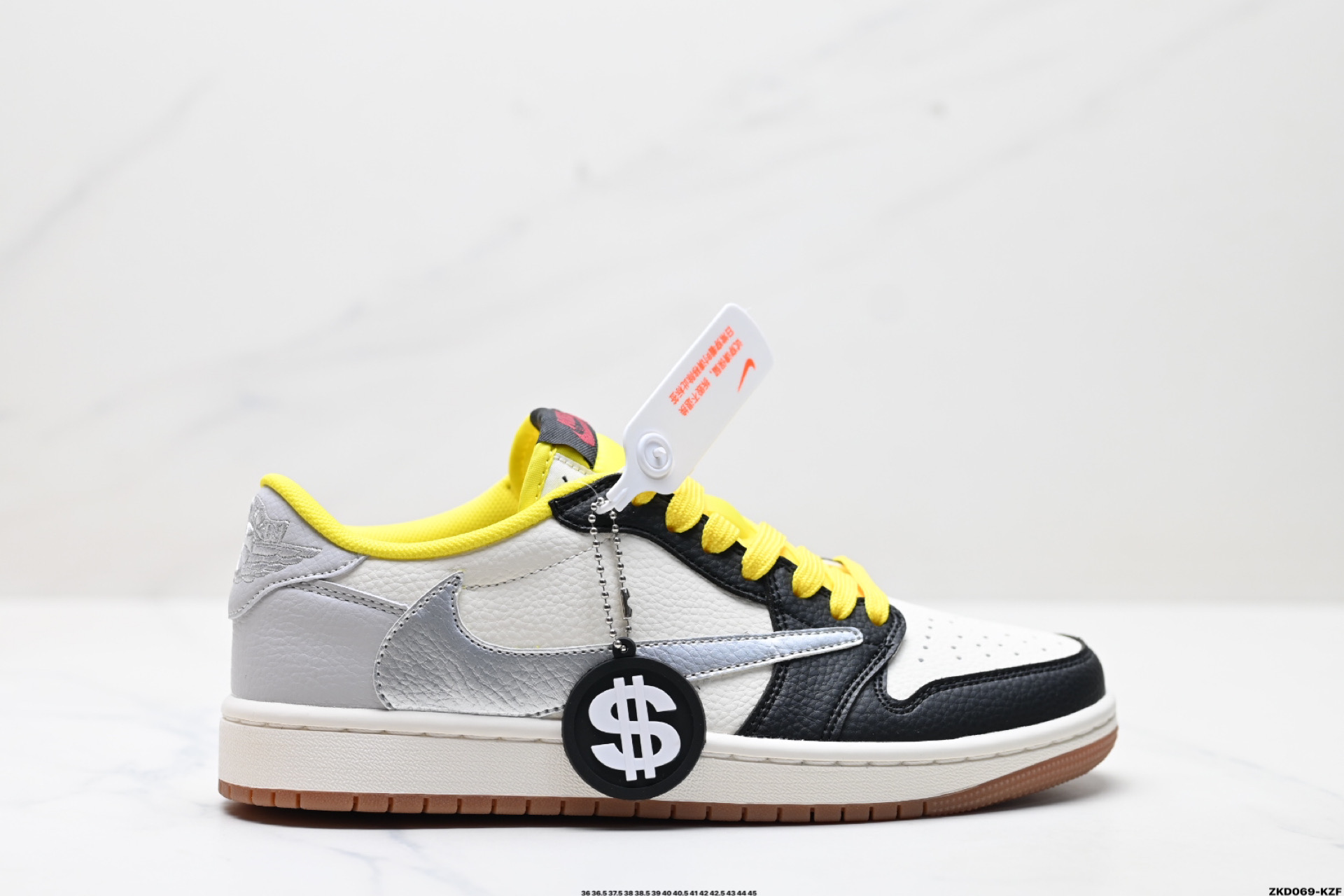 AJ1倒勾Travis Scott x Air Jordan 1 ” Reverse Mocha “ AJ1乔1 TS 闪电 联名倒钩 低帮文化篮球鞋 DN6901-095