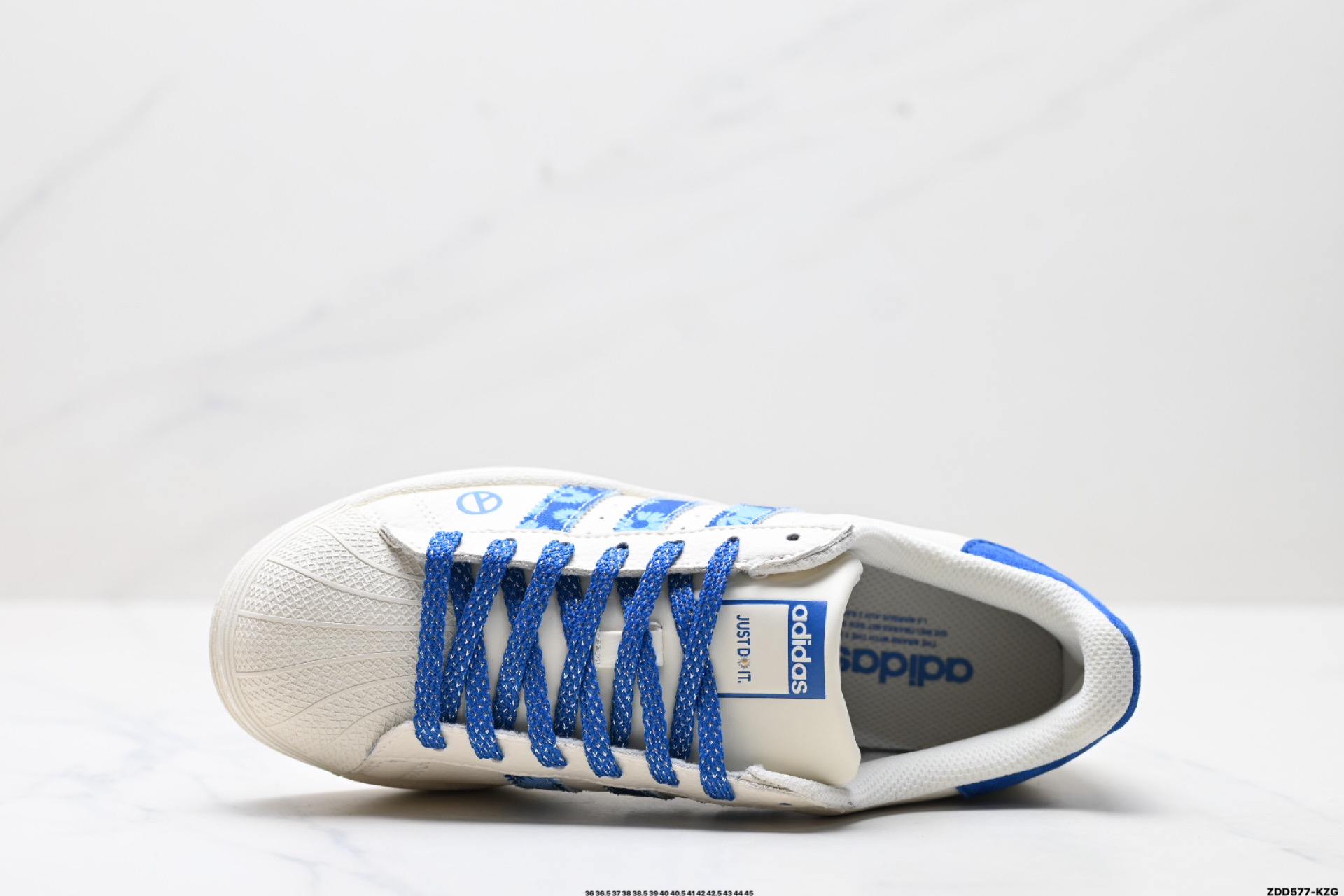 阿迪达斯Adidas三叶草 Originals Superstar贝壳头’DIY’系列低帮经典百搭休闲运动板鞋 AD0003