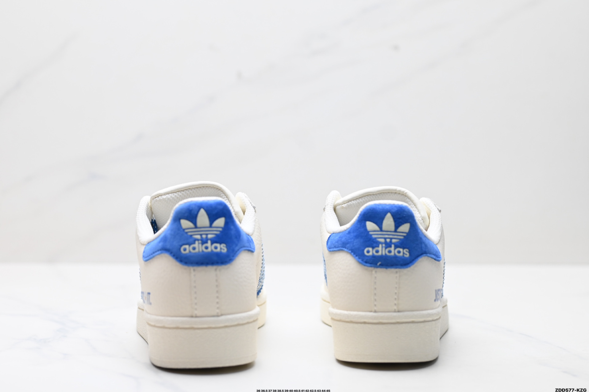 阿迪达斯Adidas三叶草 Originals Superstar贝壳头’DIY’系列低帮经典百搭休闲运动板鞋 AD0003