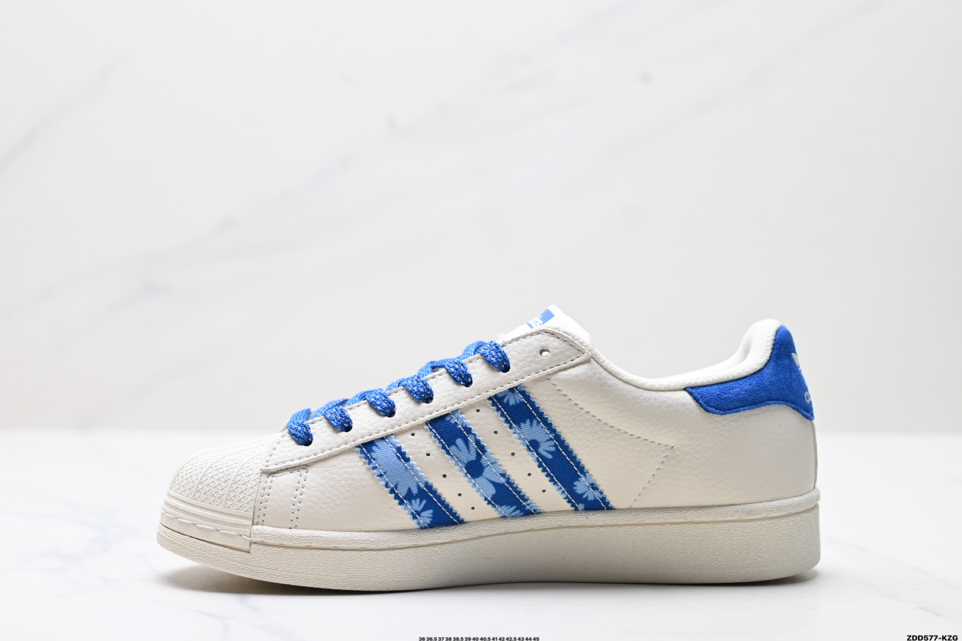 阿迪达斯Adidas三叶草 Originals Superstar贝壳头’DIY’系列低帮经典百搭休闲运动板鞋 AD0003