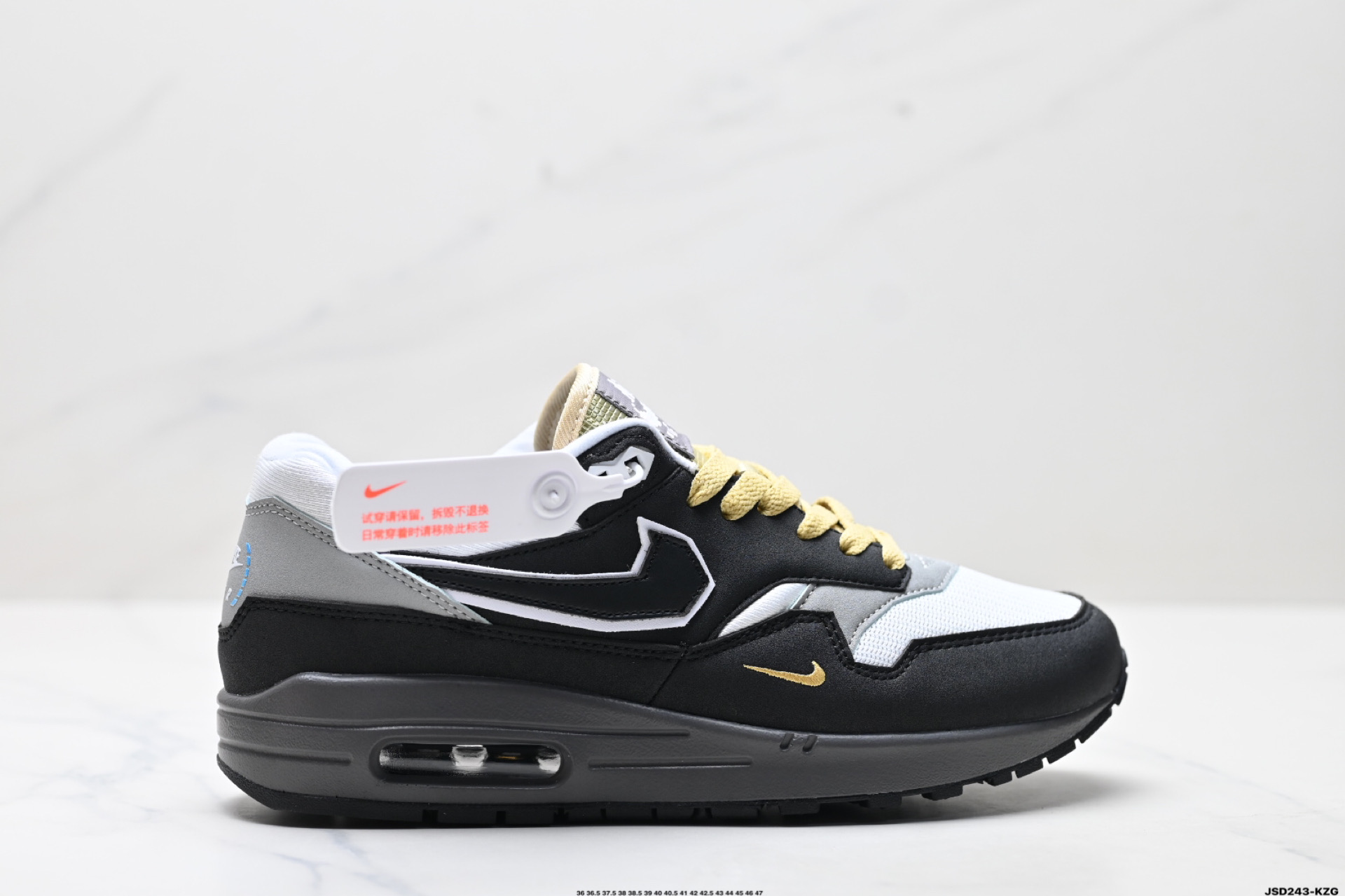 210 Nike Air Max 1 耐克气垫 缓震 耐磨运动鞋 IB9898-001