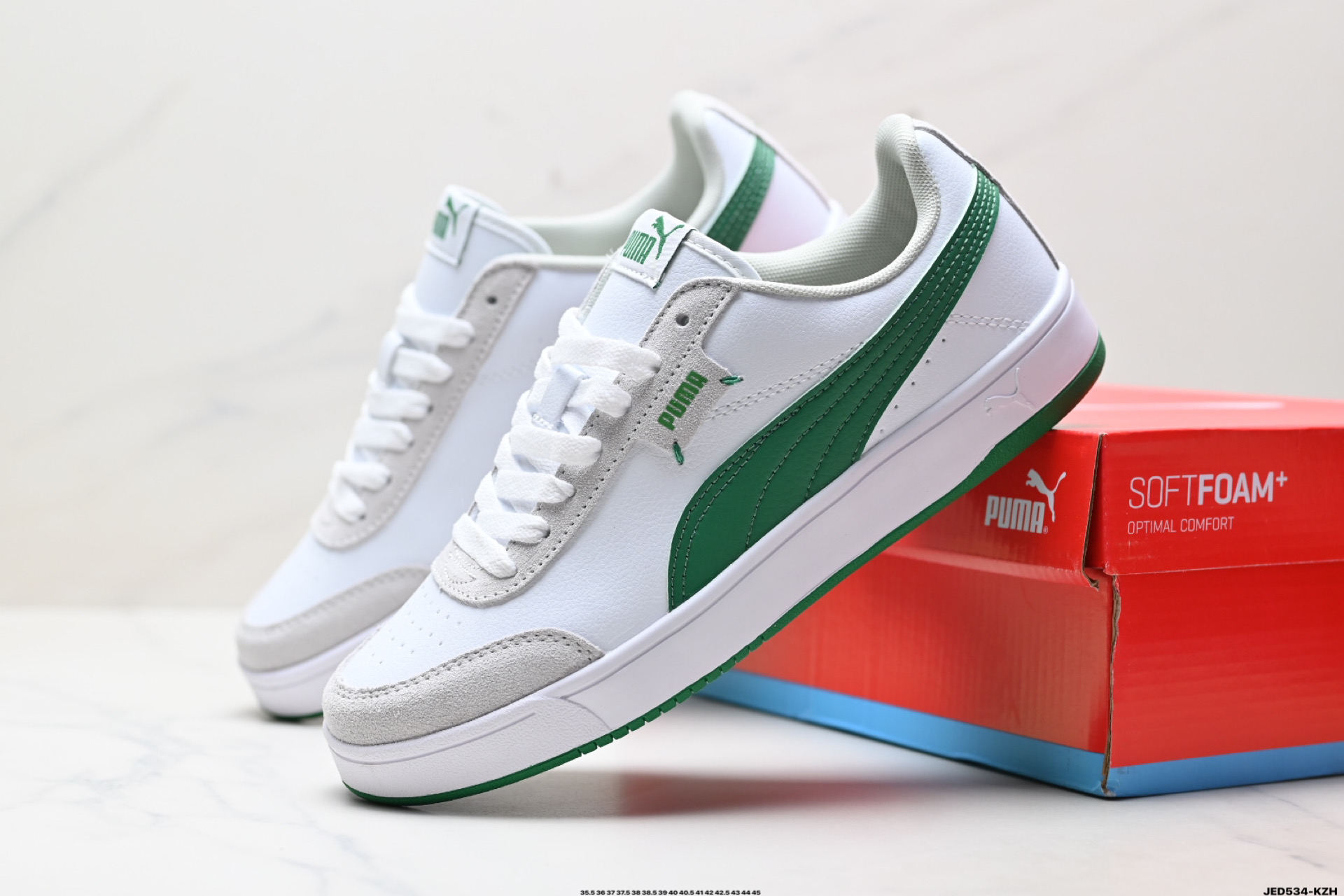 Puma Court Legend Lo 彪马 拼接皮面经典低帮休闲板鞋 371931-05