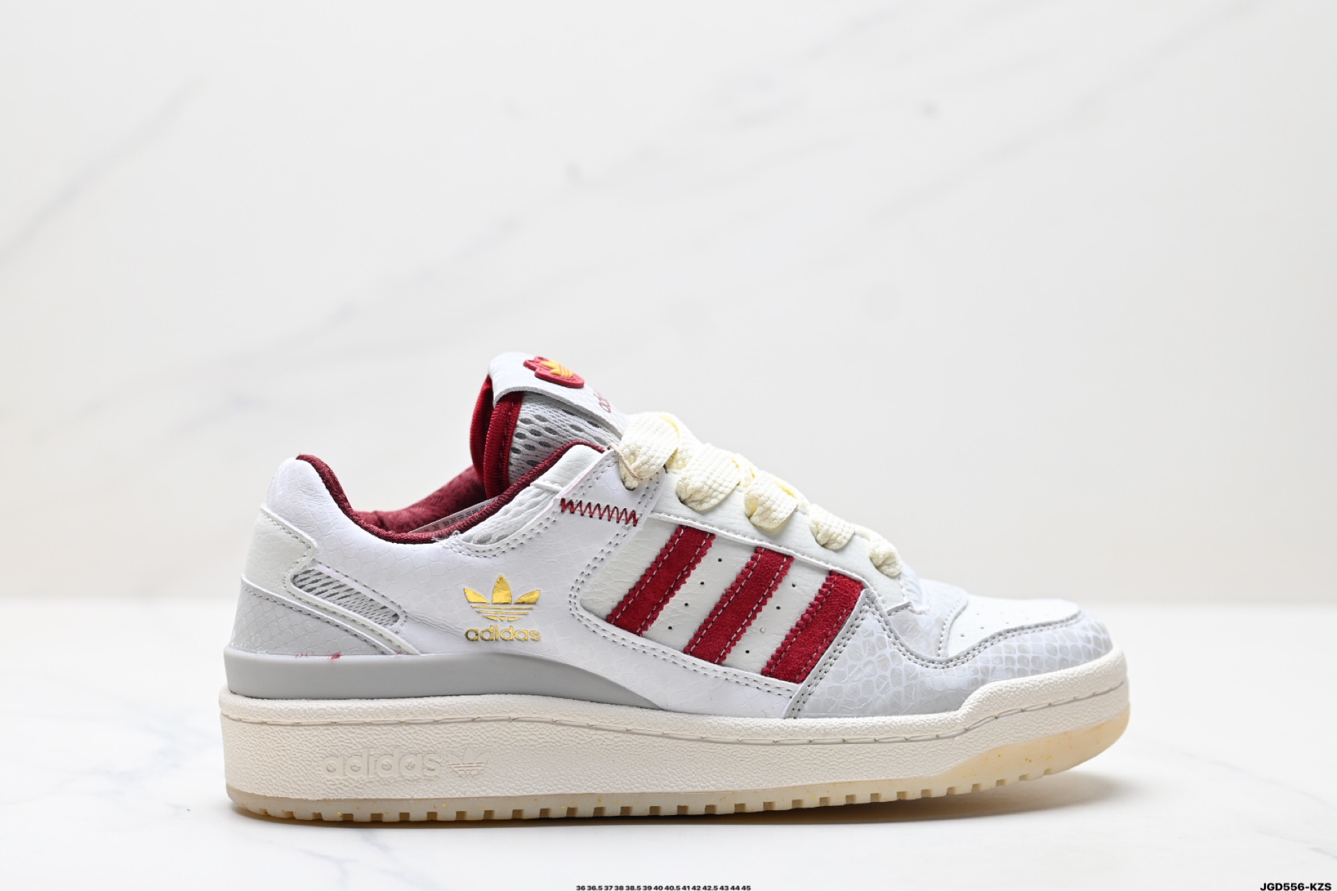 蛇年限定 Adidas Forum Low CL 阿迪达斯 低帮百搭潮流休闲运动板鞋 JP9999