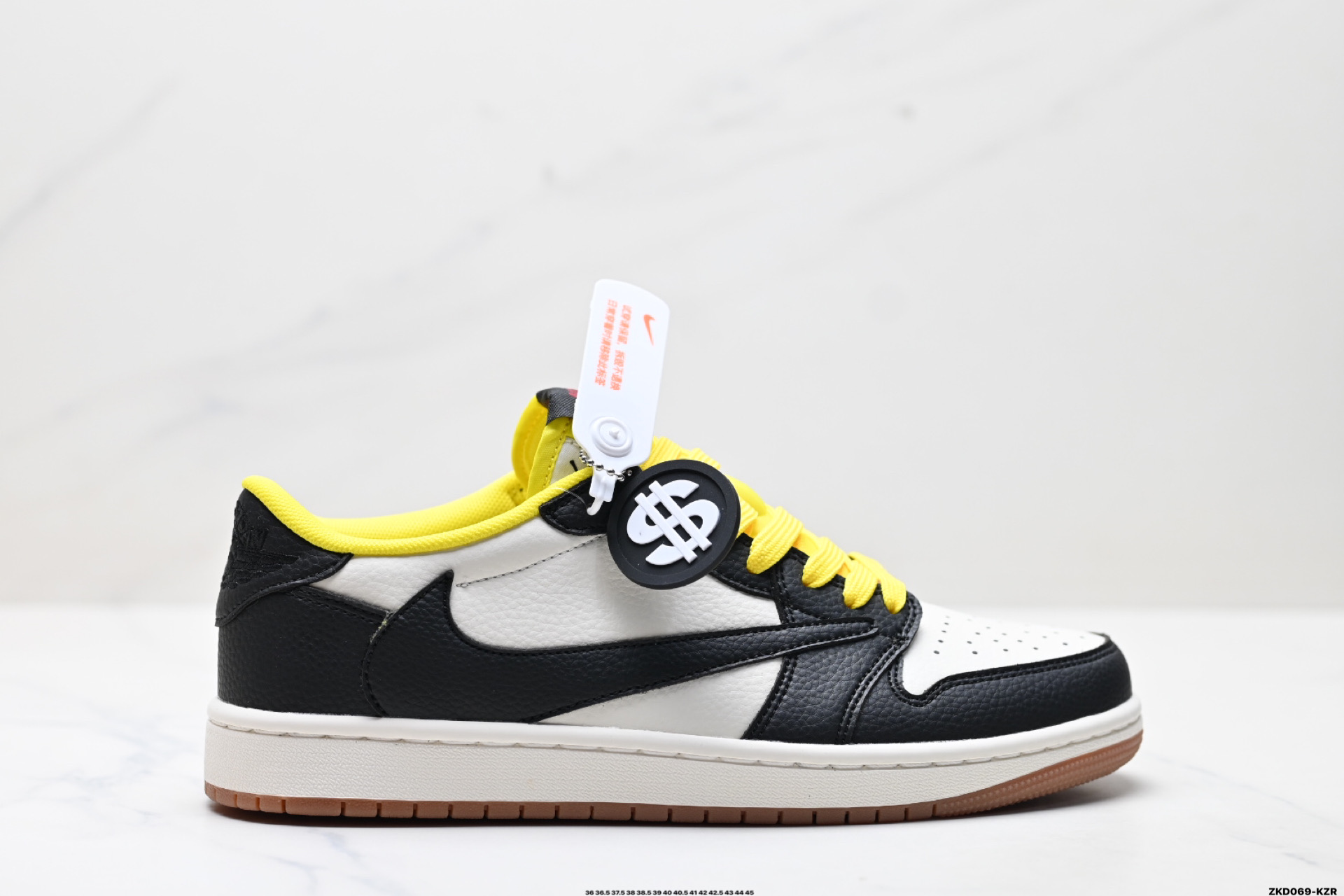 AJ1倒勾Travis Scott x Air Jordan 1 ” Reverse Mocha “ AJ1乔1 TS 闪电 联名倒钩 低帮文化篮球鞋 DN6901-093