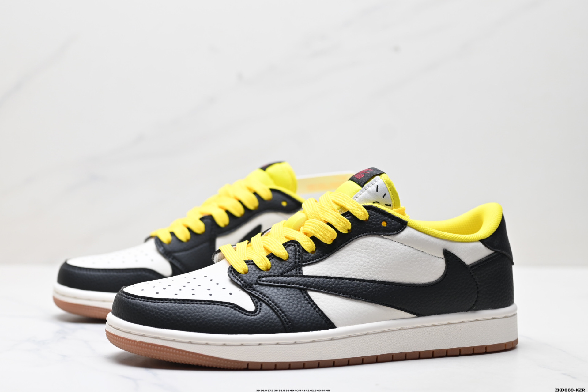 AJ1倒勾Travis Scott x Air Jordan 1 ” Reverse Mocha “ AJ1乔1 TS 闪电 联名倒钩 低帮文化篮球鞋 DN6901-093