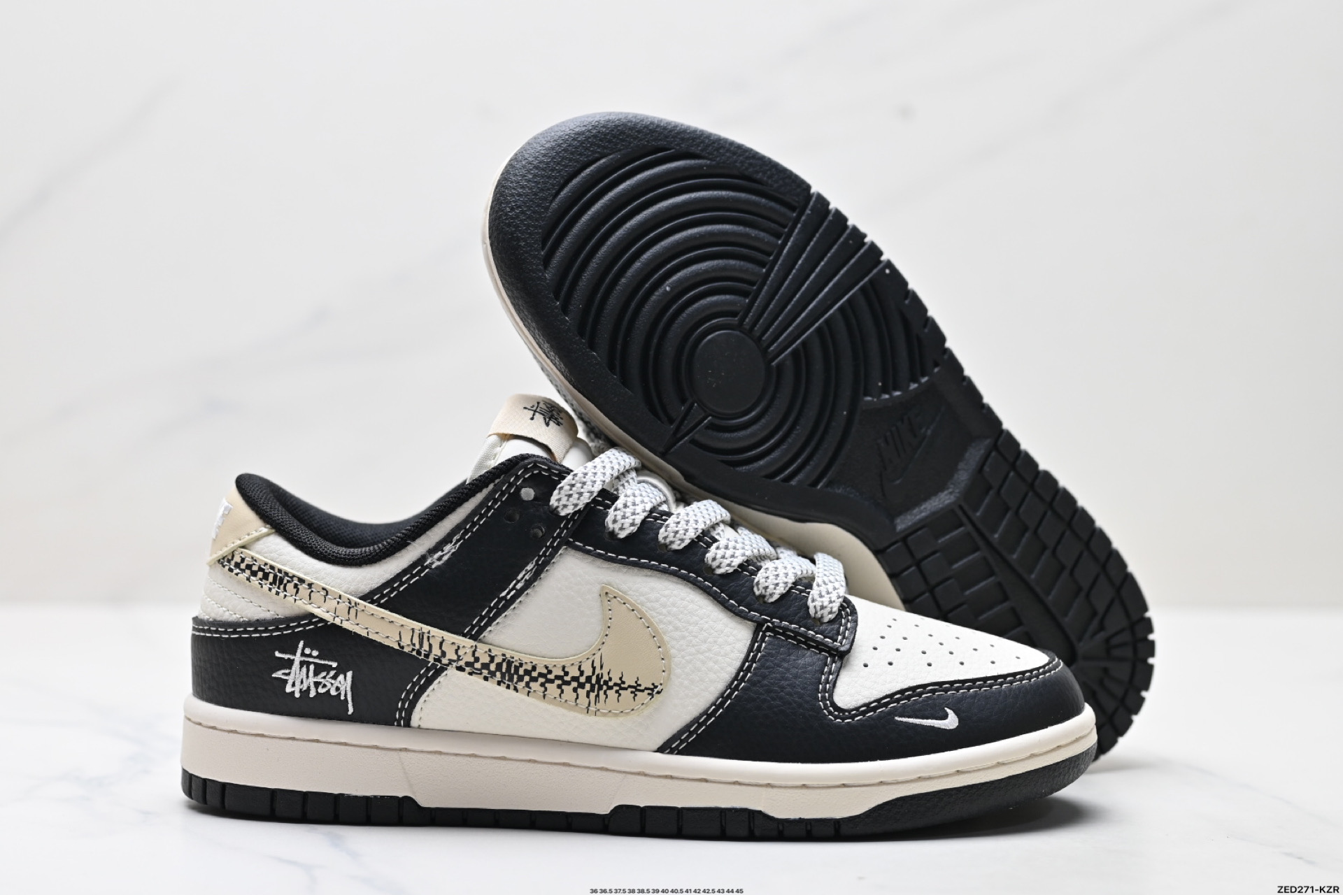 NK Dunk Low Retro “DIY高端定制” 低帮休闲运动板鞋 ZH2598-271