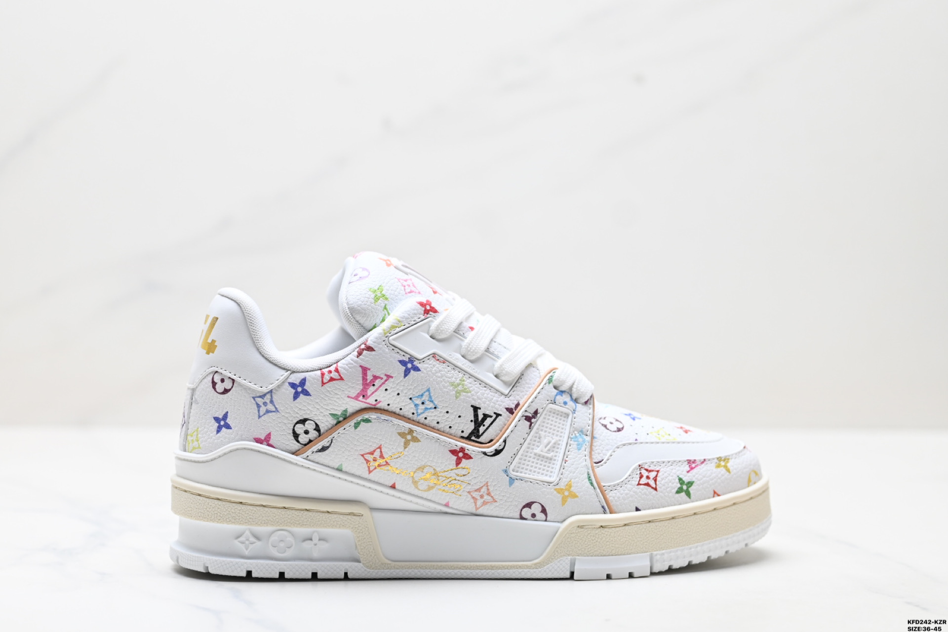 Louis Vuitton Trainer Sneaker Low 路易威登 低帮板鞋