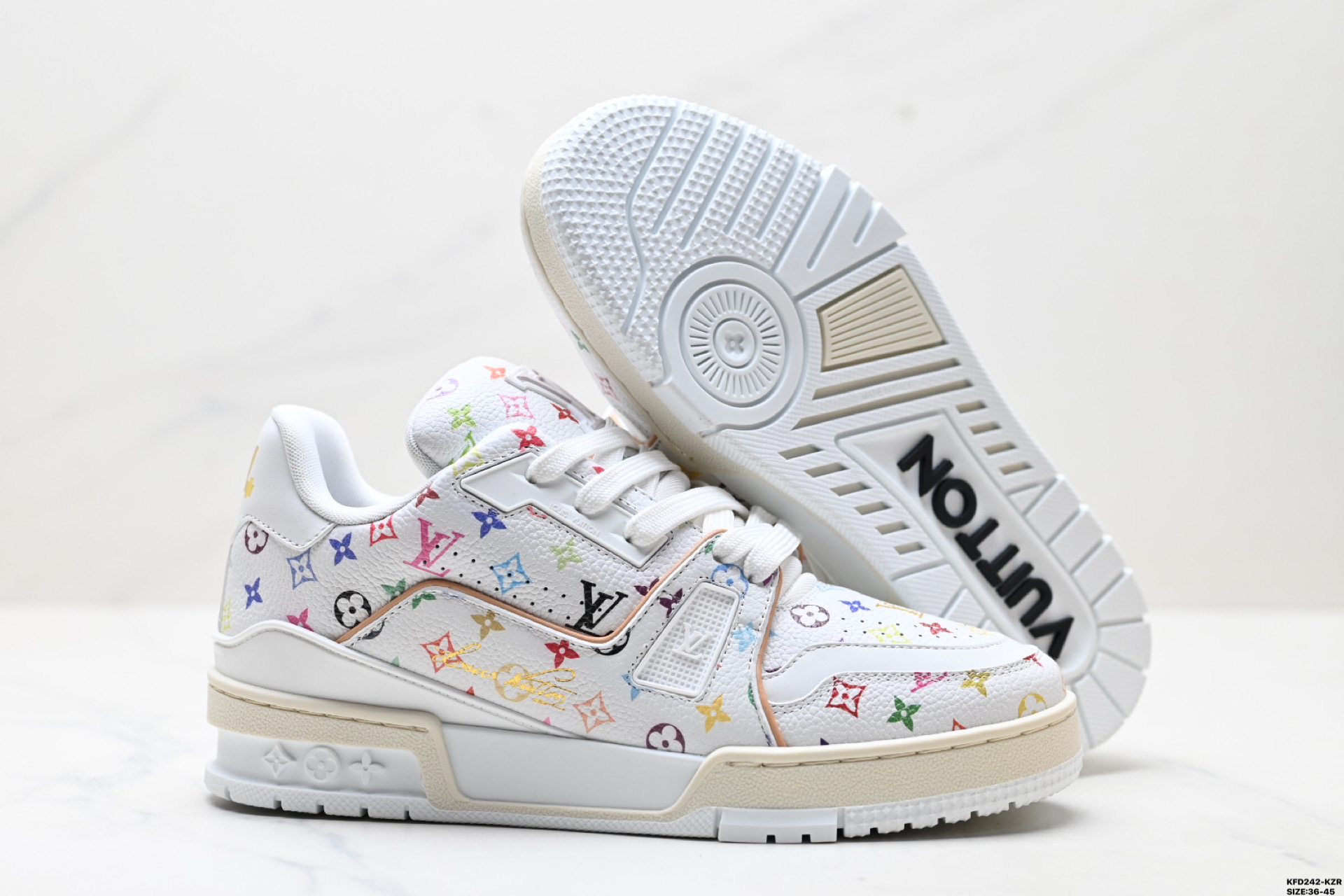 Louis Vuitton Trainer Sneaker Low 路易威登 低帮板鞋