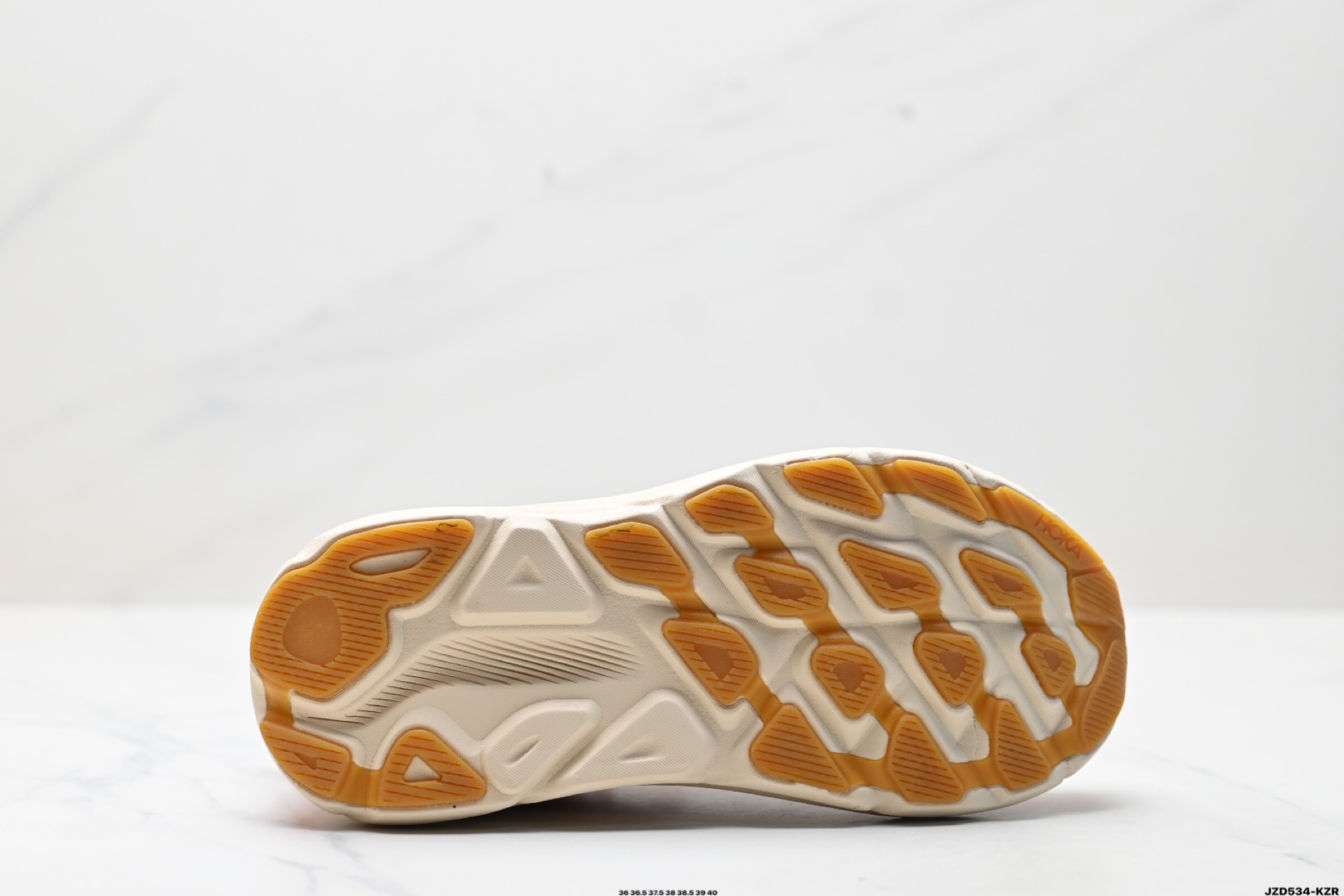 Hoka Clifton 9 Women's Running Shoe - Peach/White, Lightweight and Cushioned 10 i1745862454781 7029 0 8