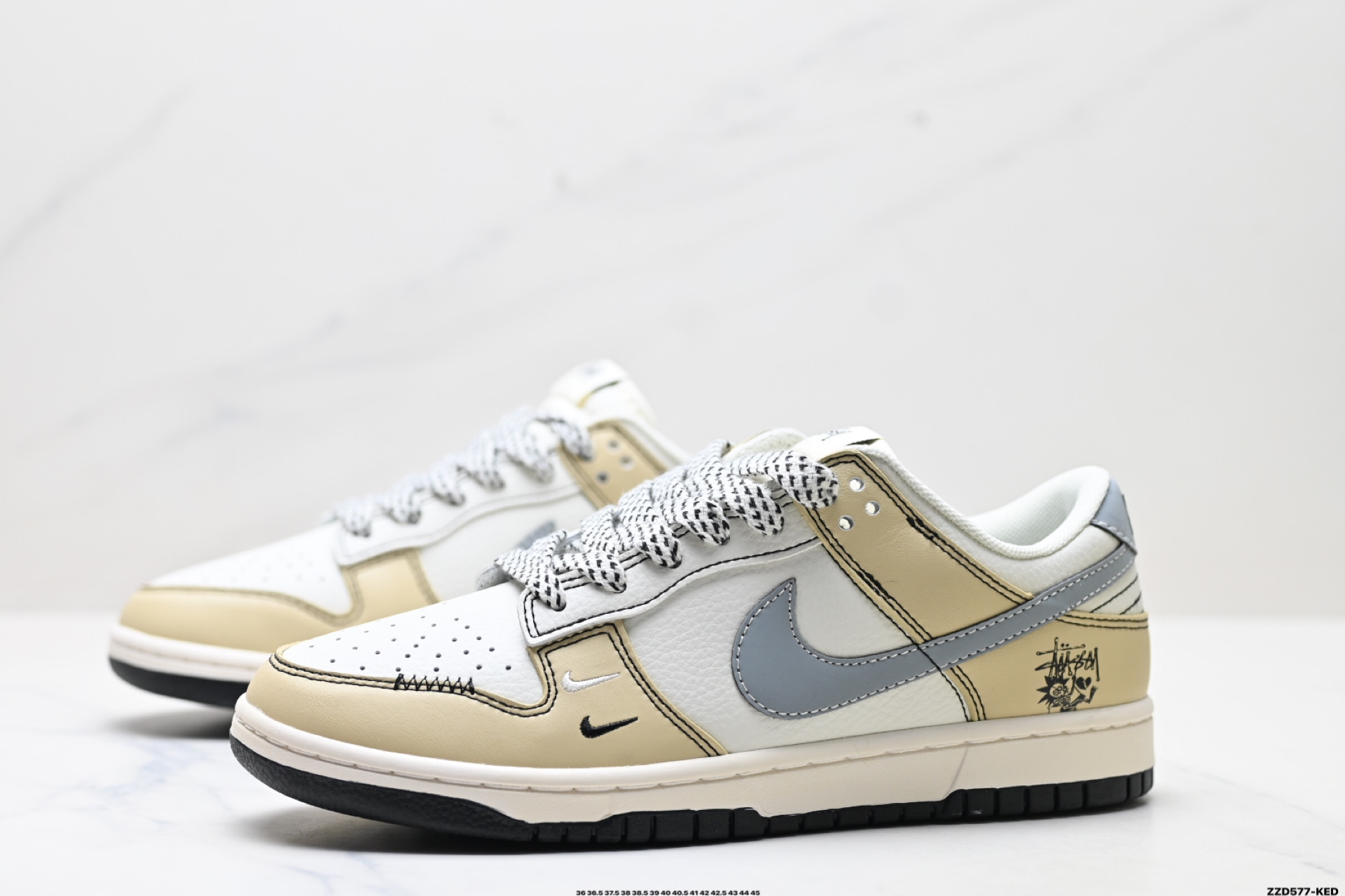 Nike Dunk Low Retro ‘DIY高端定制’耐克 低帮休闲运动板鞋 BZ2501-103