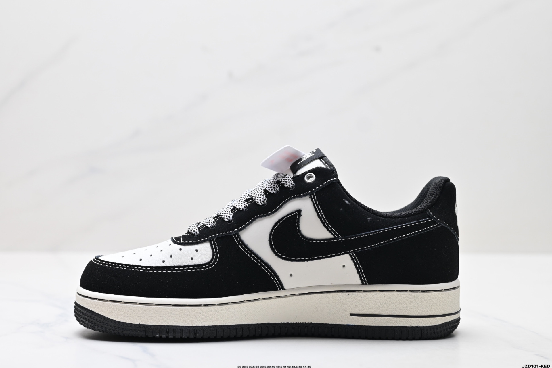 Nike Air Force 1 '07 Low Stüssy Black and White Casual Sneakers 4 i1745944867290 9796 0 2