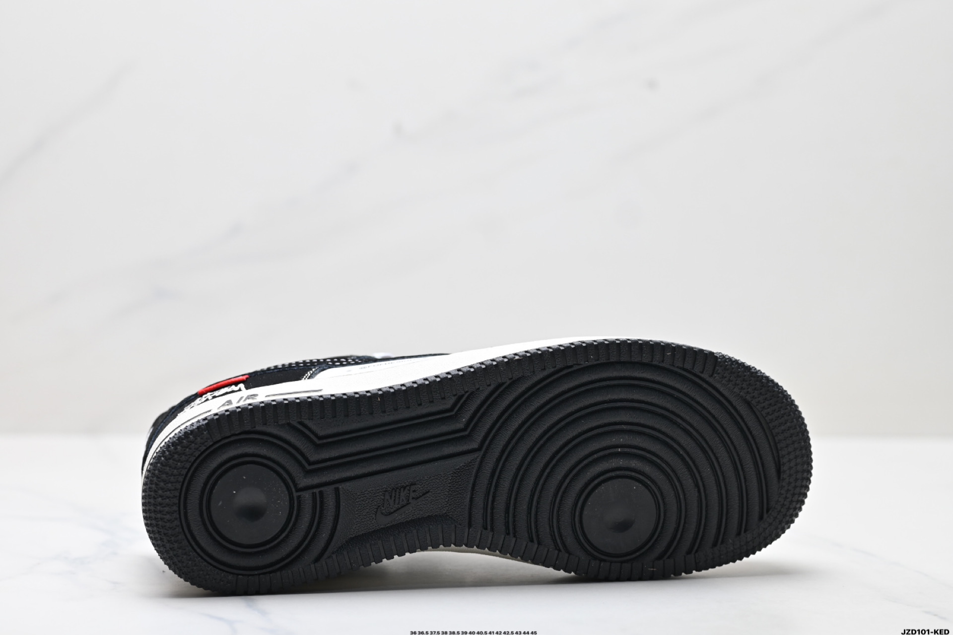 Nike Air Force 1 '07 Low Stüssy Black and White Casual Sneakers 10 i1745944867291 478 0 8