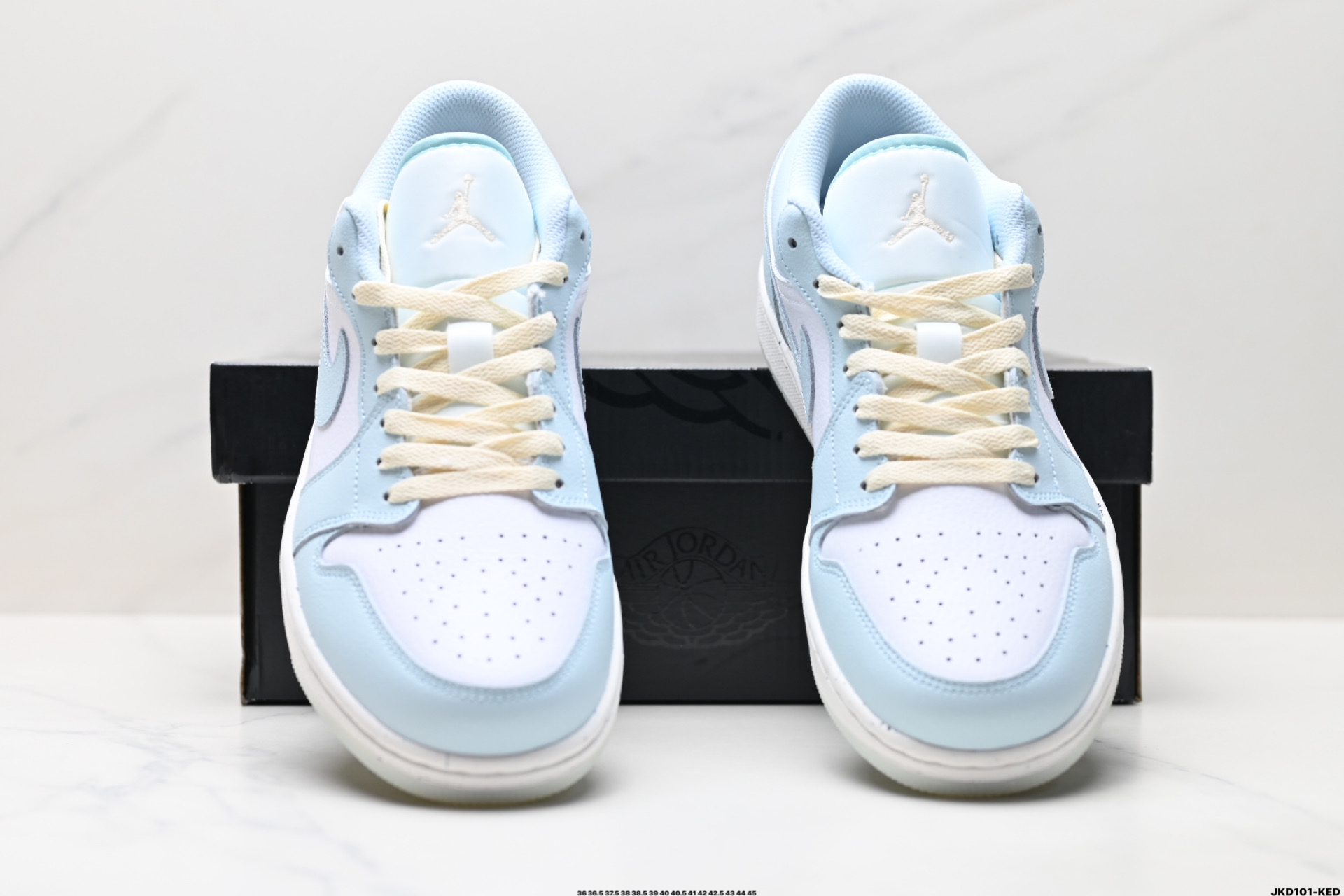 Nike Air Jordan 1 Low Basketball Shoes - Light Blue/White - All Sizes 8 i1745944942537 3086 0 6
