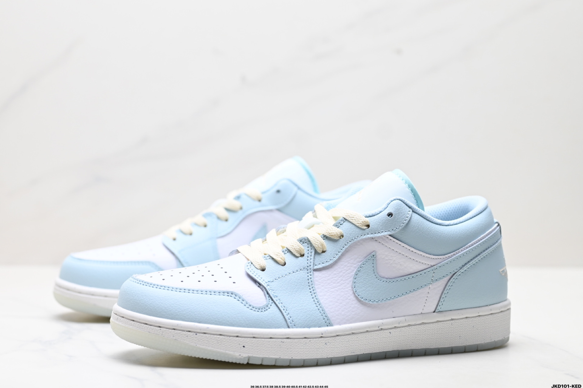 Nike Air Jordan 1 Low Basketball Shoes - Light Blue/White - All Sizes 5 i1745944942538 3542 0 3