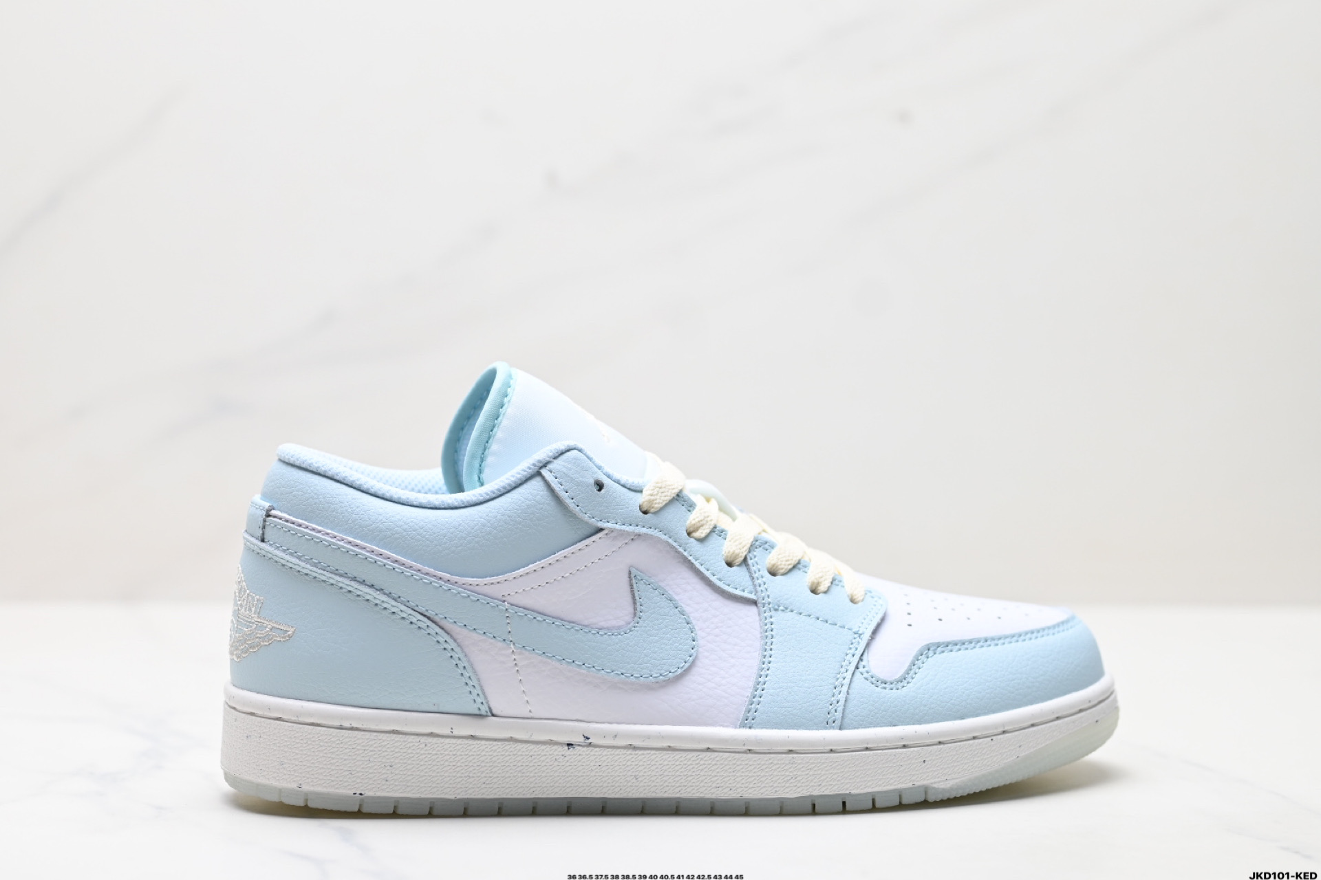Nike Air Jordan 1 Low Basketball Shoes - Light Blue/White - All Sizes