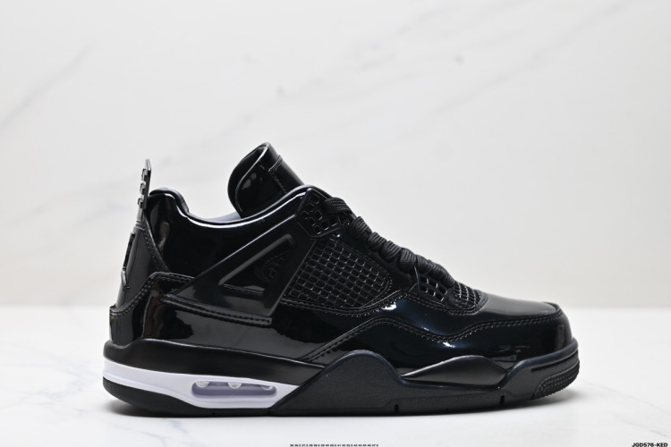 Nike Air Jordan 4 Retro Basketball Shoes - DV6773-220 - Black/White 13 Nike Air Jordan 4 Retro Basketball Shoes - DV6773-220 - Black/White