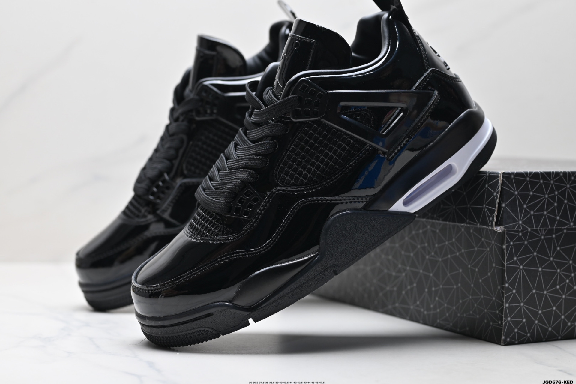 Nike Air Jordan 4 Retro Basketball Shoes - DV6773-220 - Black/White 9 i1745945577546 4603 0 7