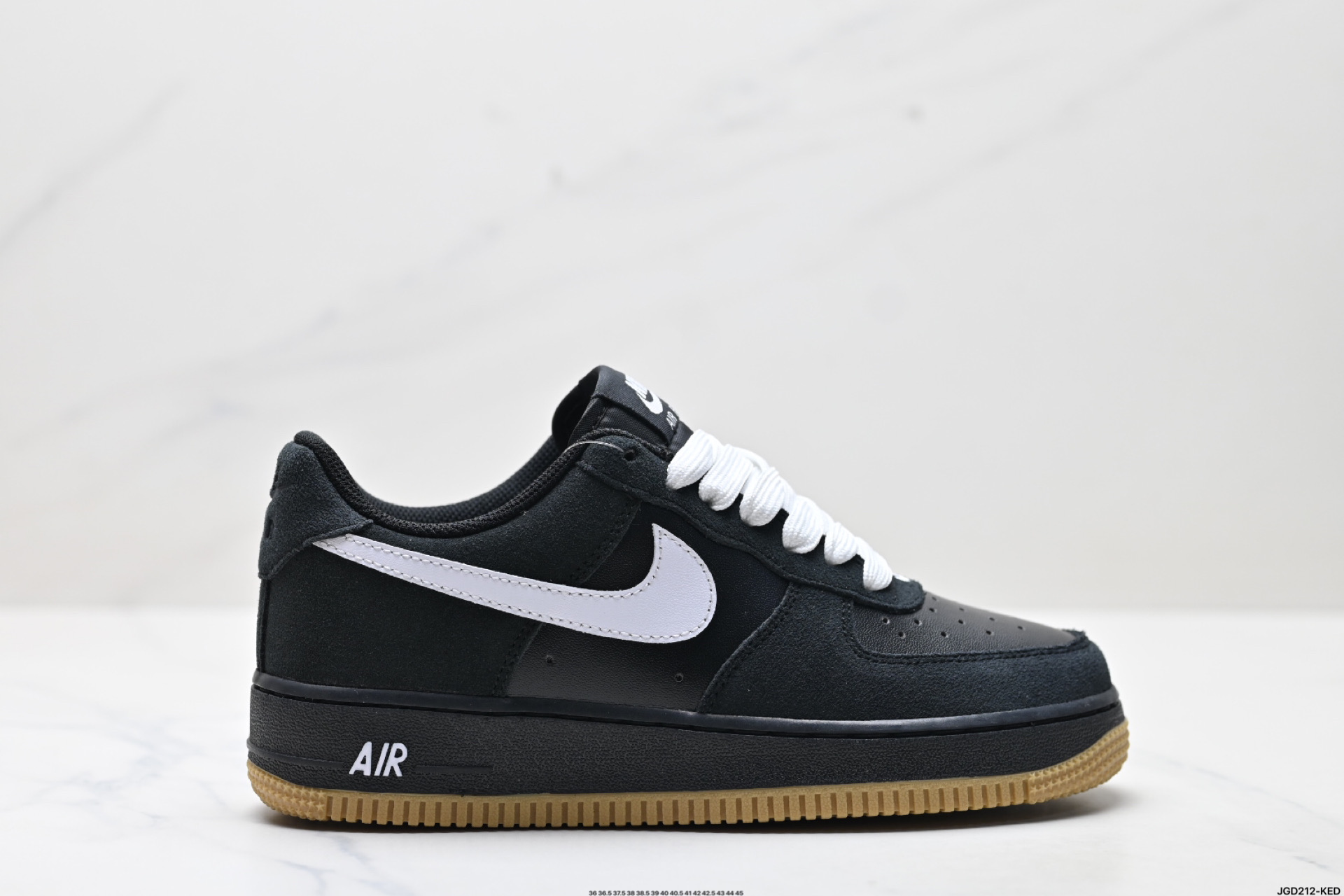 Nike Air Force 1 '07 Low Black & White Sneakers - Versatile & Comfortable