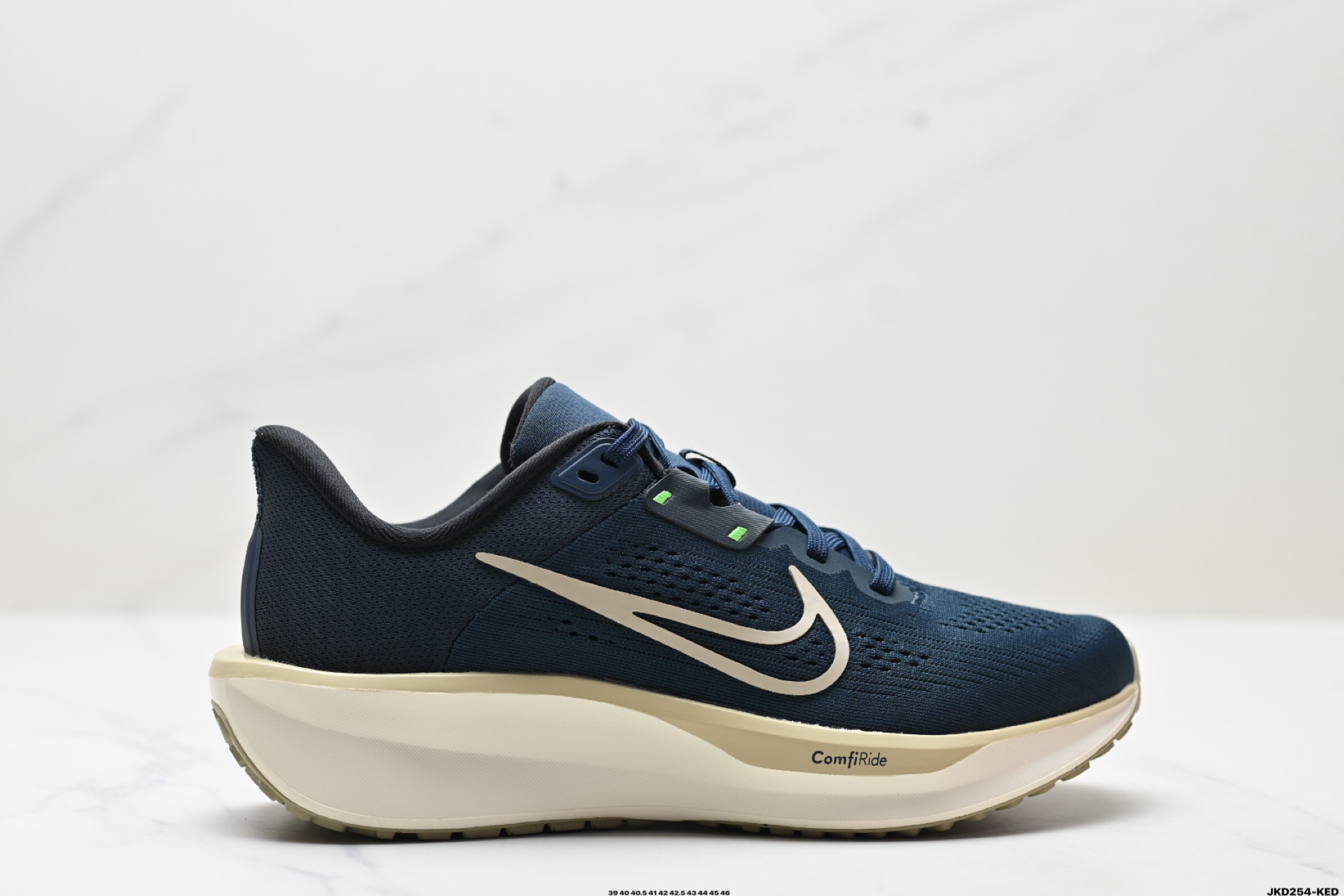 Nike Quest 6 Navy Blue Running Shoes - Breathable Mesh, Cushioned Comfort