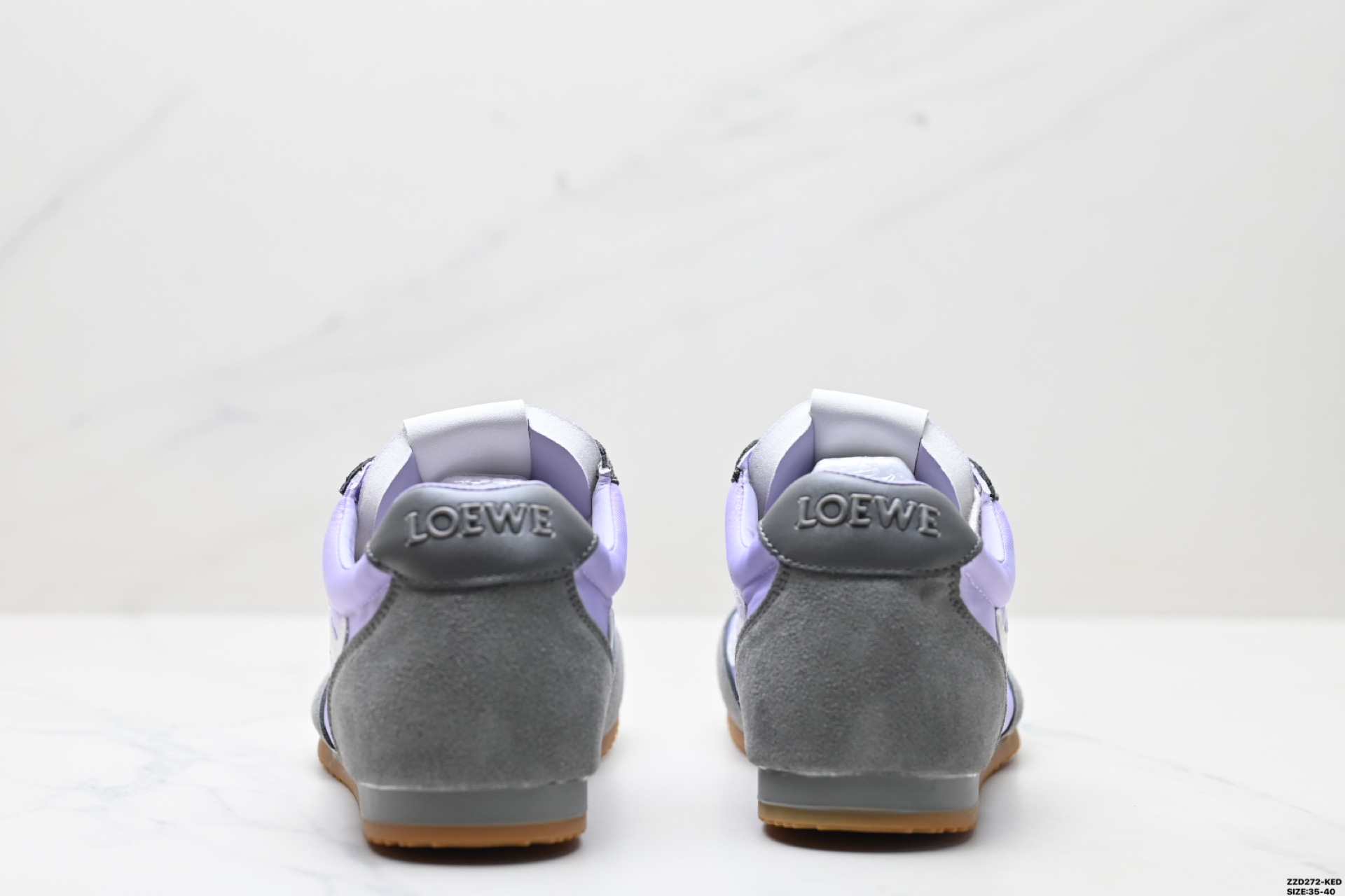 罗意威 Loewe Ballet Runner 2.0 Sneakers 芭蕾舞2.0系列阿甘复古风德训薄底百搭休闲运动鞋