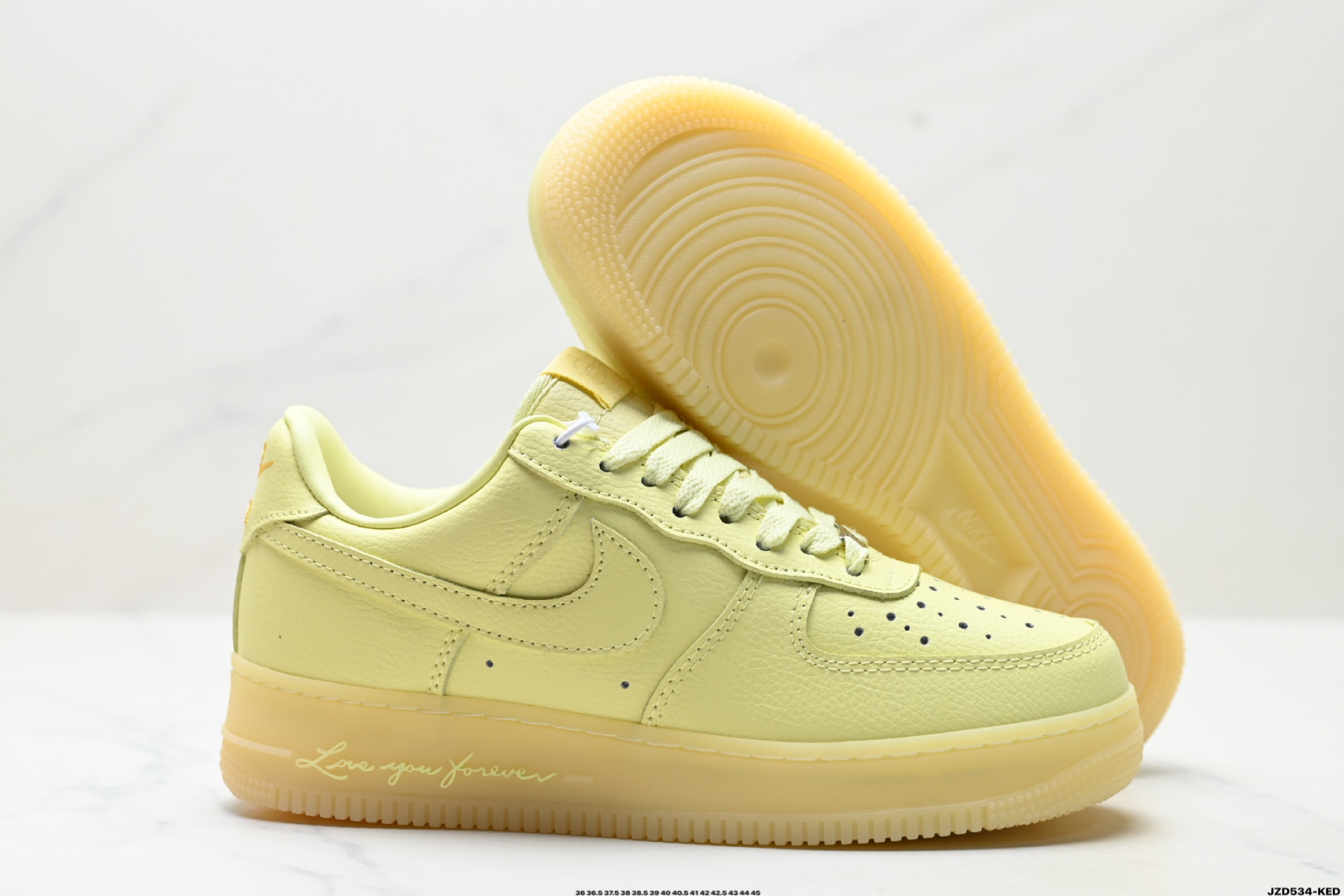 Nike Air Force 1 '07 Low Casual Shoes - Yellow 4 i1745946645334 297 0 4