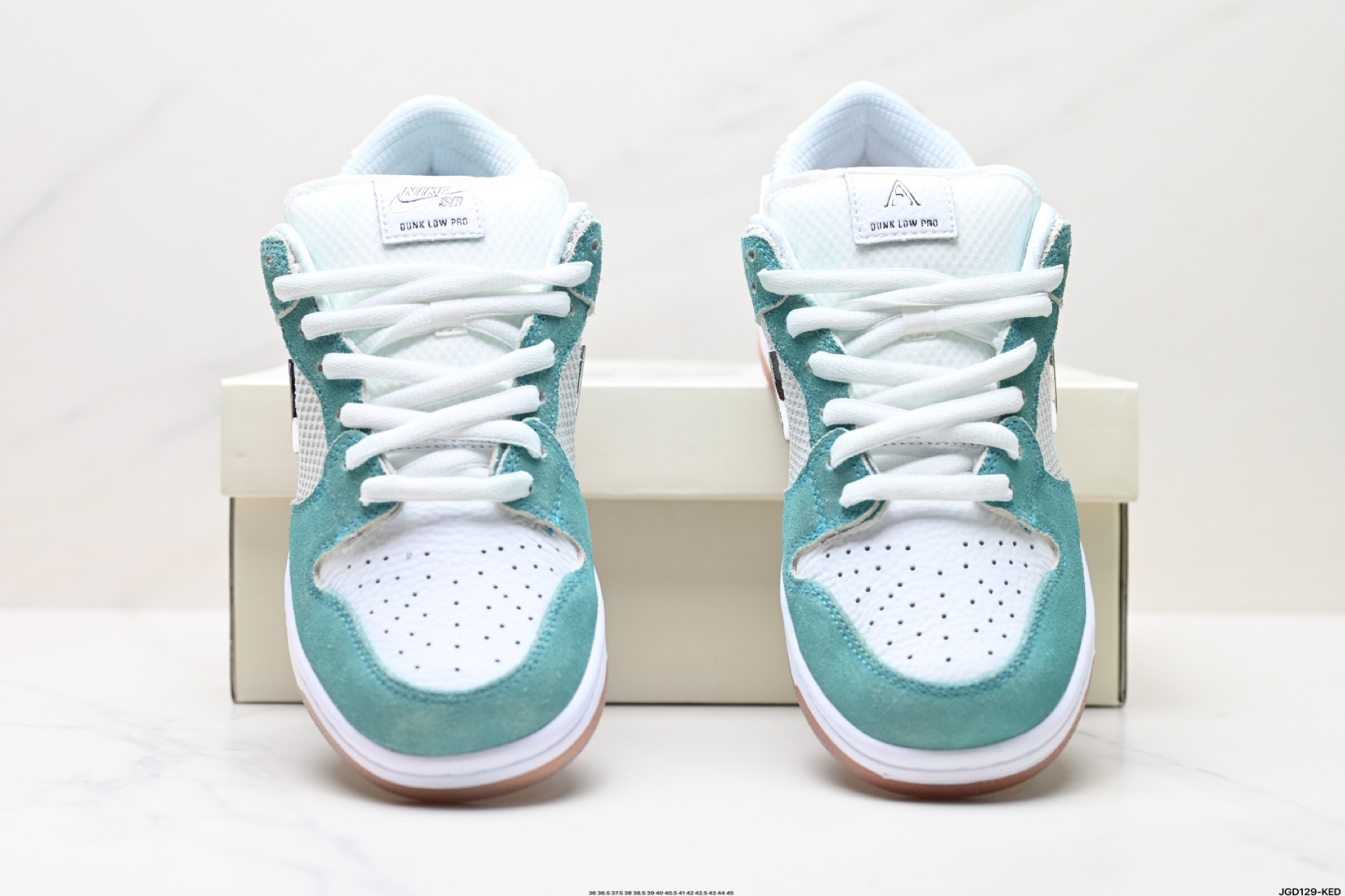 Nike Dunk Low Retro Teal/White Skateboarding Shoes FD2562-400 8 i1745947605411 1926 0 6