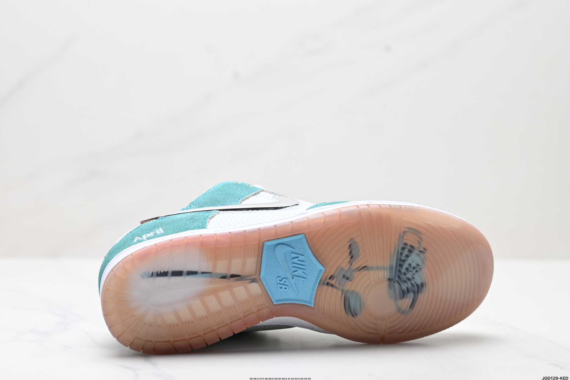 Nike Dunk Low Retro Teal/White Skateboarding Shoes FD2562-400 10 i1745947605416 6557 0 8