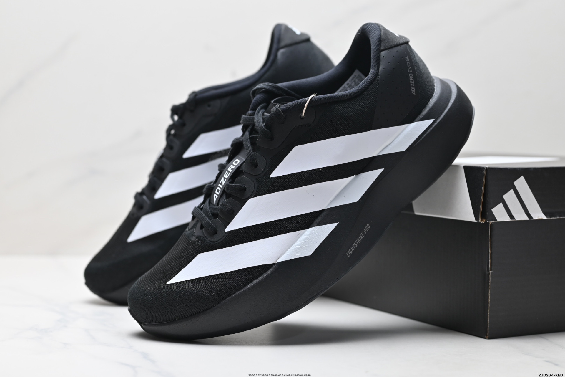 Adidas Adizero Evo SL 阿迪达斯 舒适百搭防滑耐磨 低帮 休闲跑步鞋 JP7189