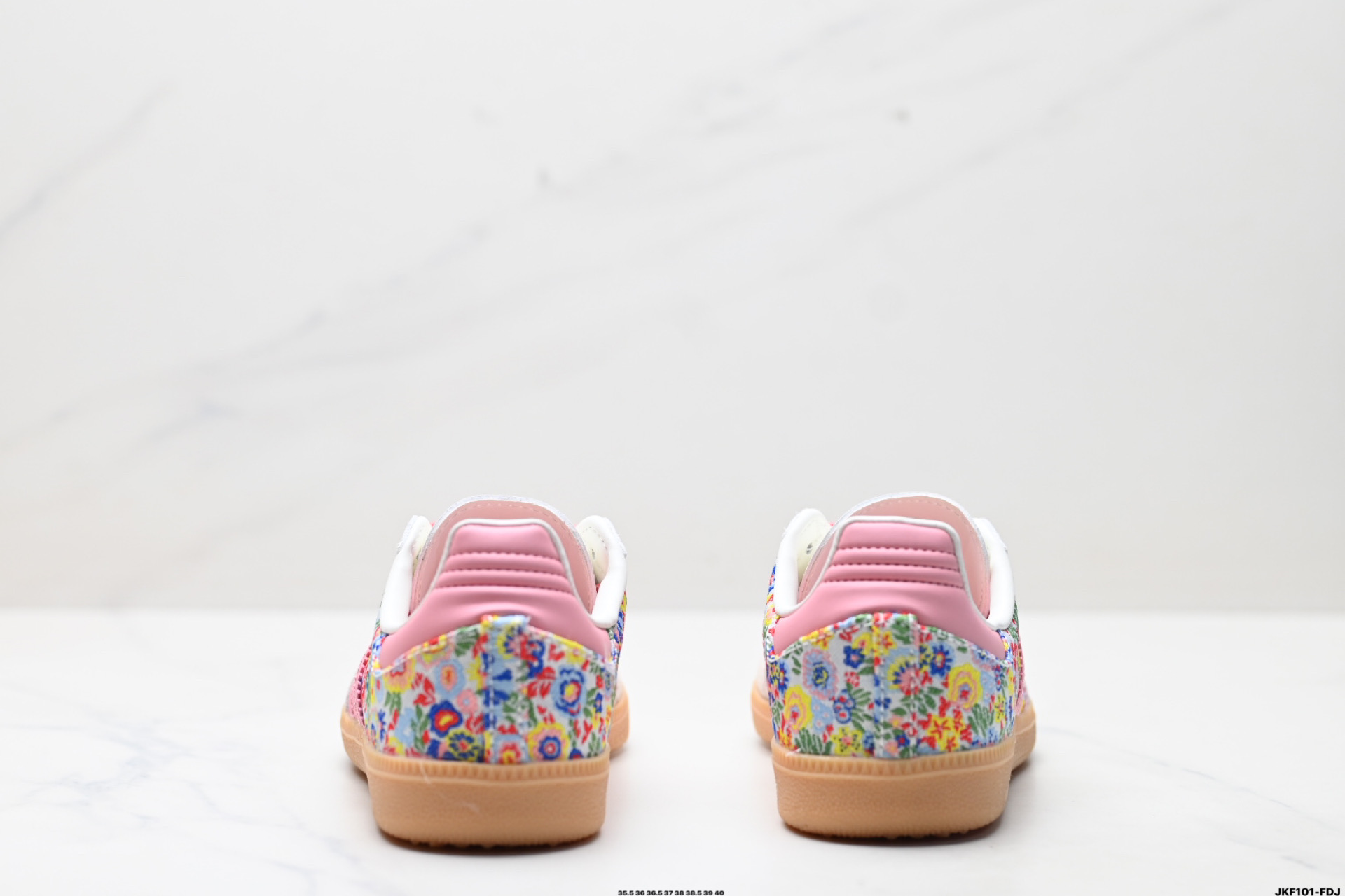 Adidas Originals Samba OG Floral Casual Sneakers Low-Top Shoes JI0280 7 i1746031350439 9458 0 5