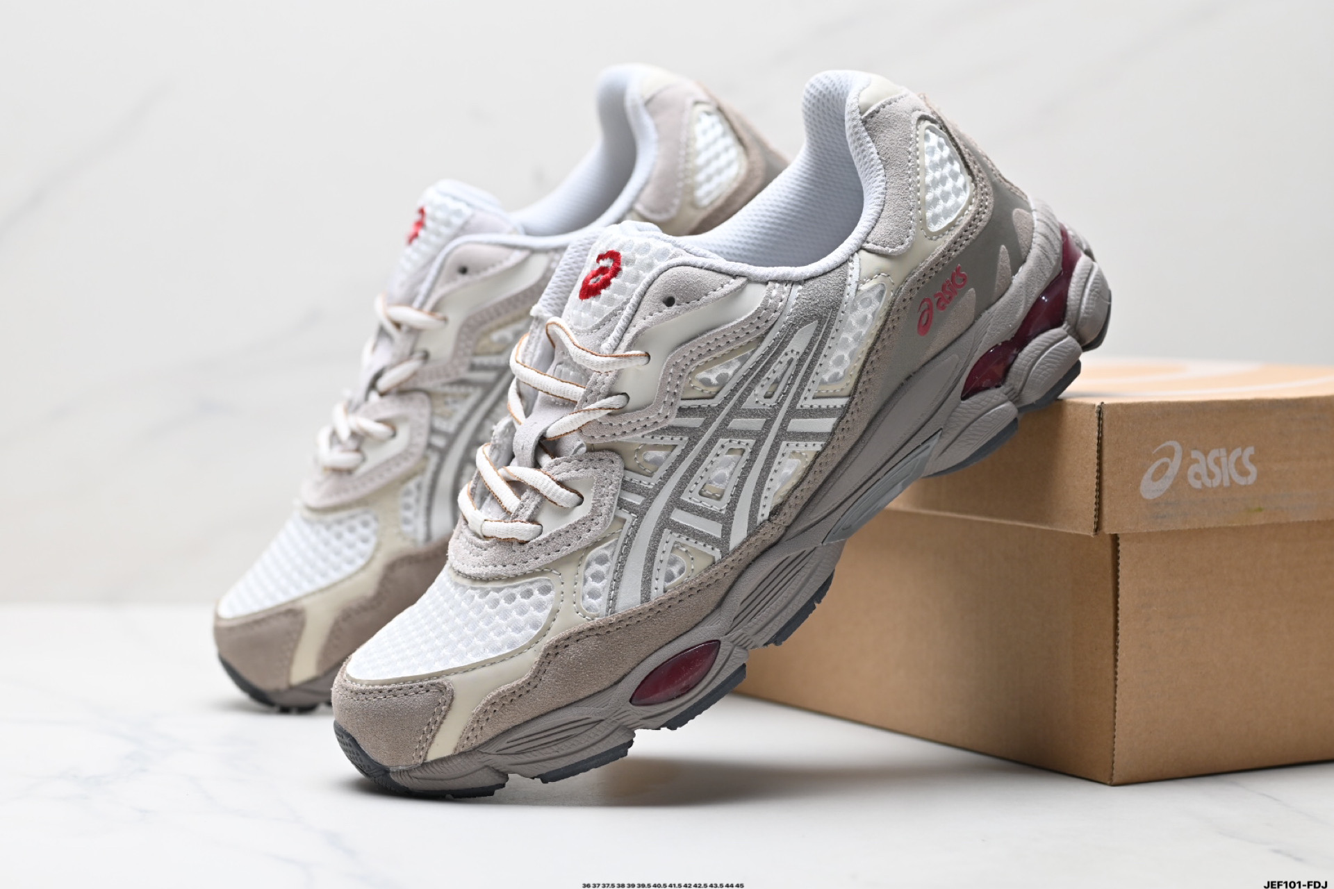 ASICS GEL-NYC 2055: Breathable Mesh and Synthetic Leather Upper Sneakers 9 i1746031695179 2815 0 7
