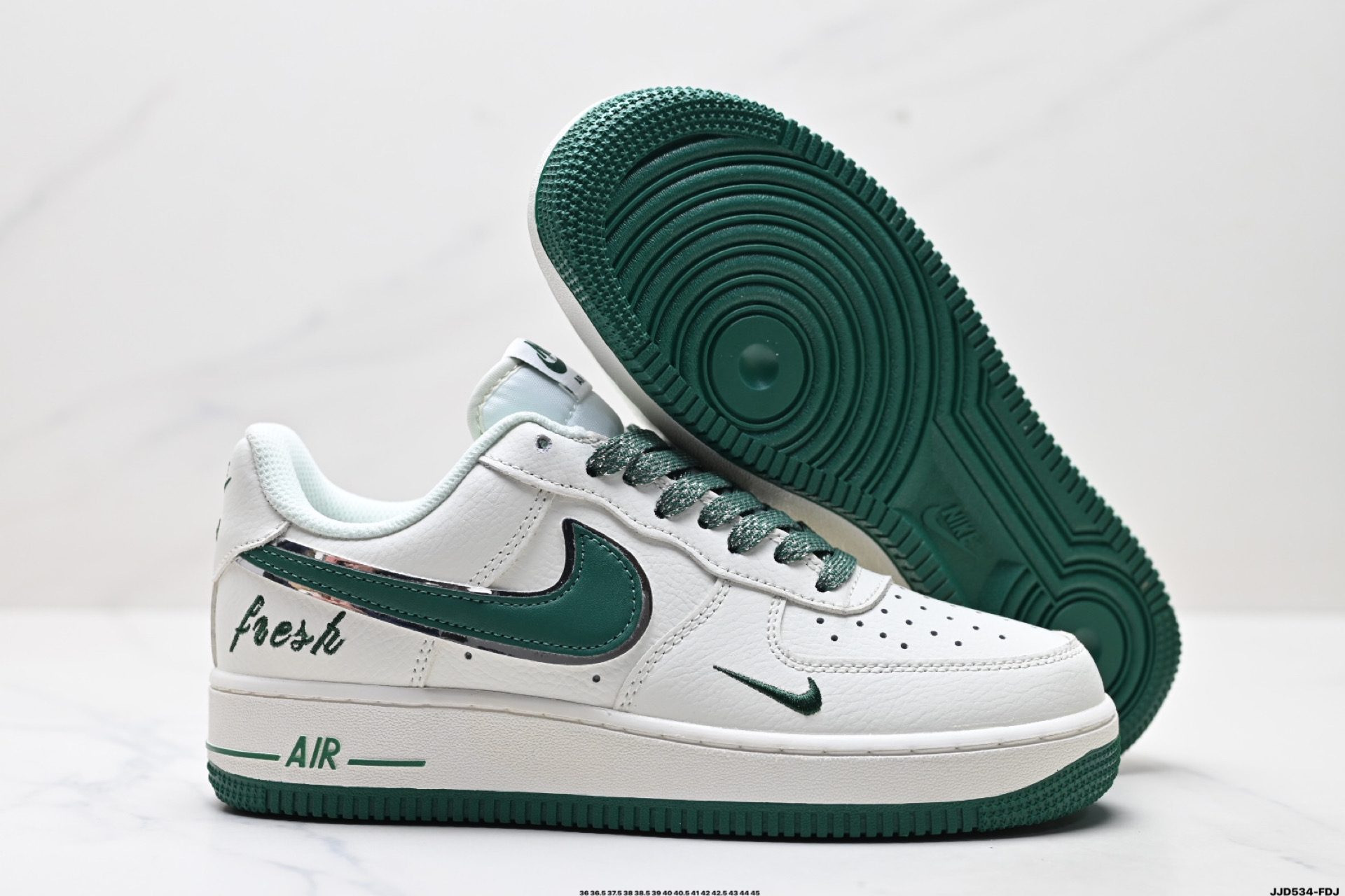 Nike Air Force 1 '07 Low White/Green Casual Sneakers - All-Day Comfort 6 i1746032365752 5128 0 4