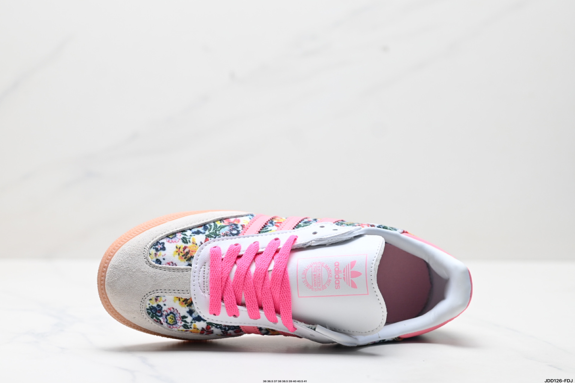 Adidas Gazelle Floral Print Low-Top Sneakers - Retro Style, Casual Comfort 3 i1746032839327 9011 0 1