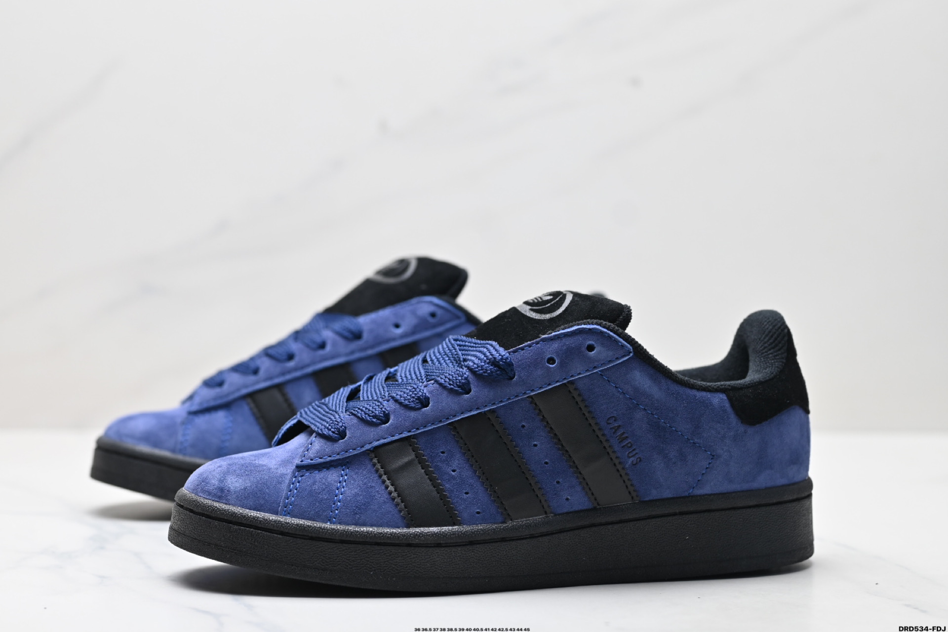 Adidas Originals Campus 00s Vintage Low-Top Sneakers - Blue/Black 5 i1746033203543 2543 0 3