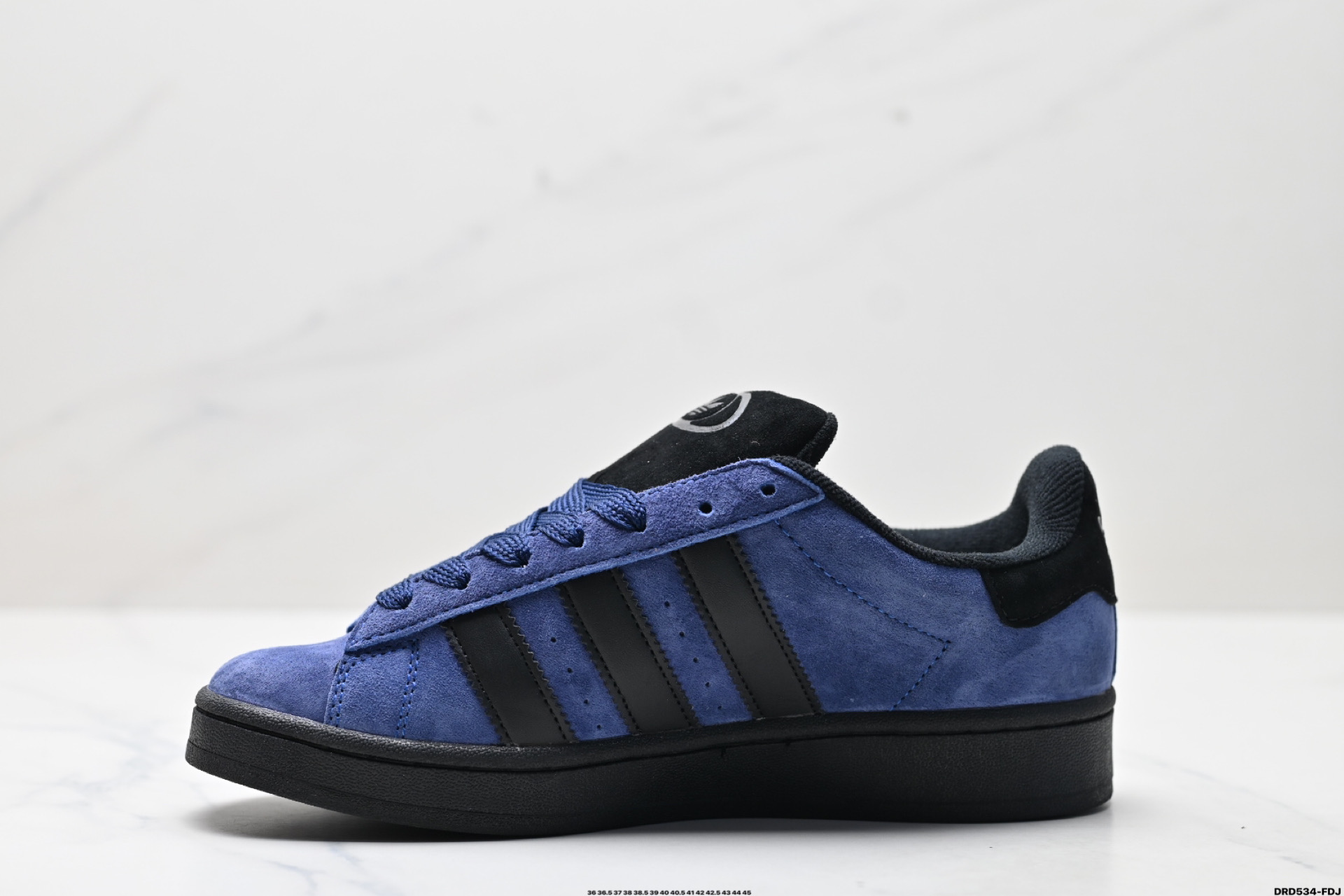 Adidas Originals Campus 00s Vintage Low-Top Sneakers - Blue/Black 4 i1746033203545 7843 0 2