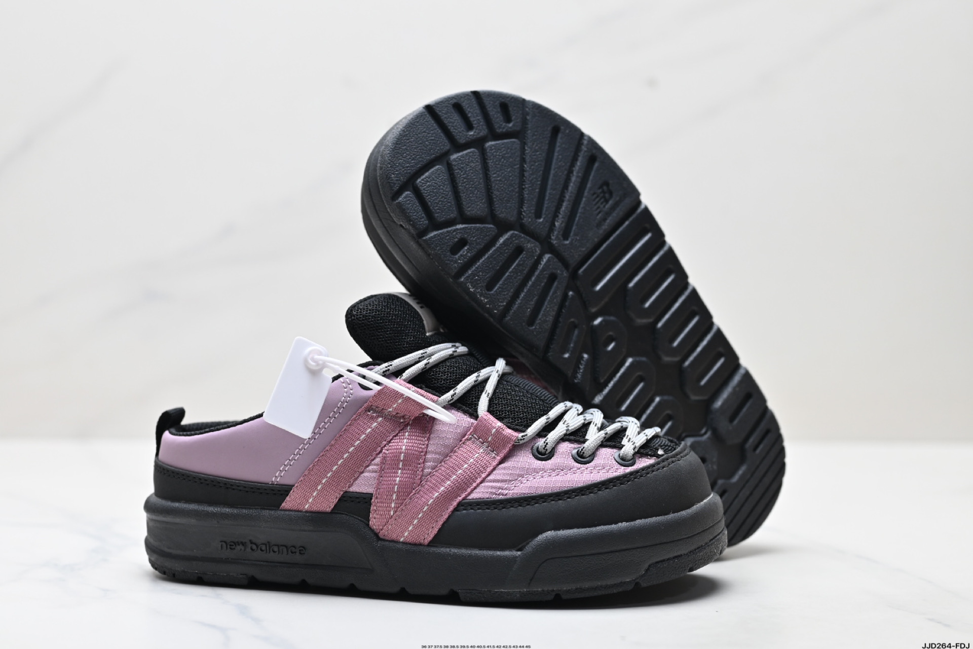 New Balance Mules Retro Bread Shoes Thick Bottom Outdoor Half Slippers 10 i1746034049386 4538 0 4