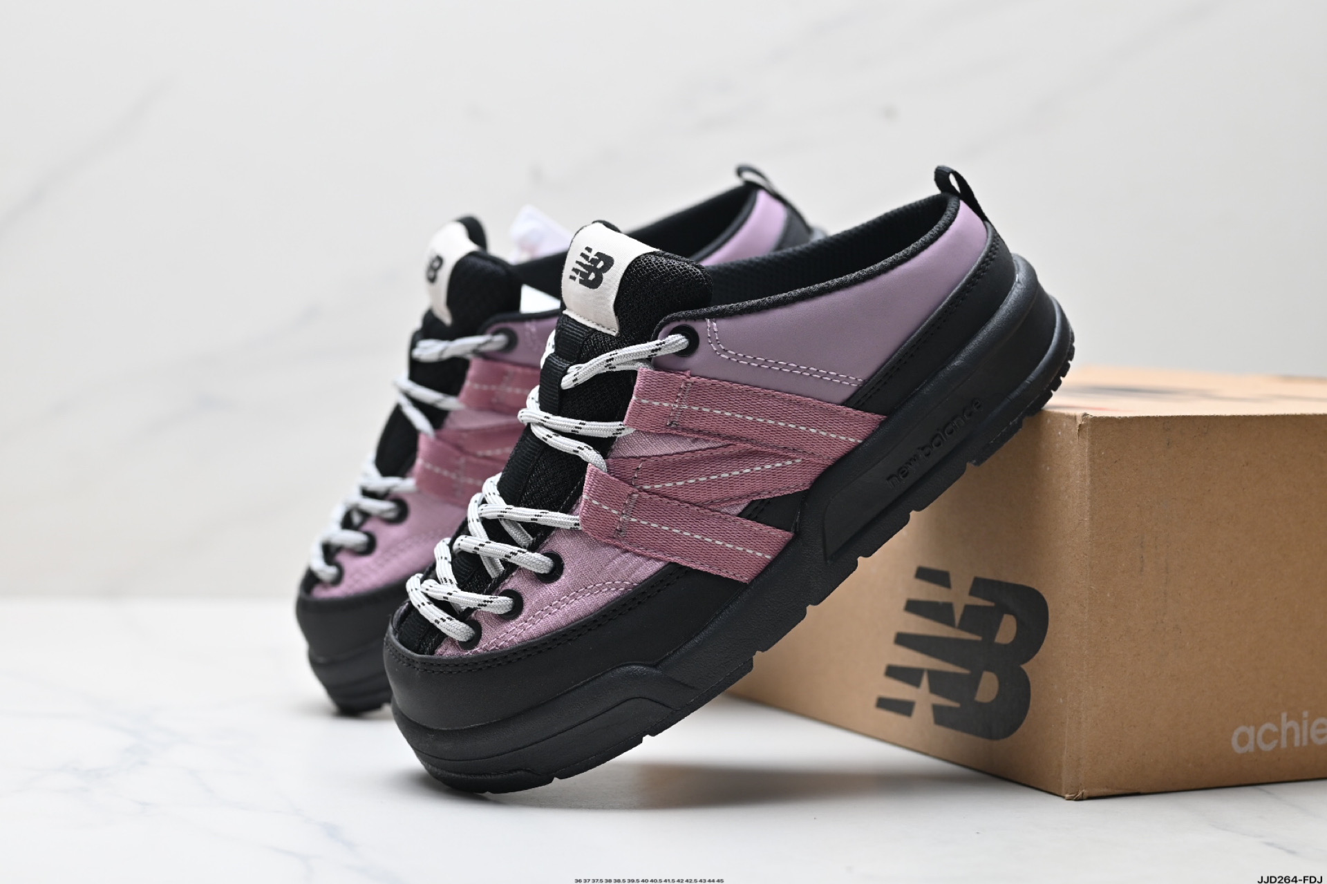 New Balance Mules Retro Bread Shoes Thick Bottom Outdoor Half Slippers 9 i1746034049387 8107 0 7